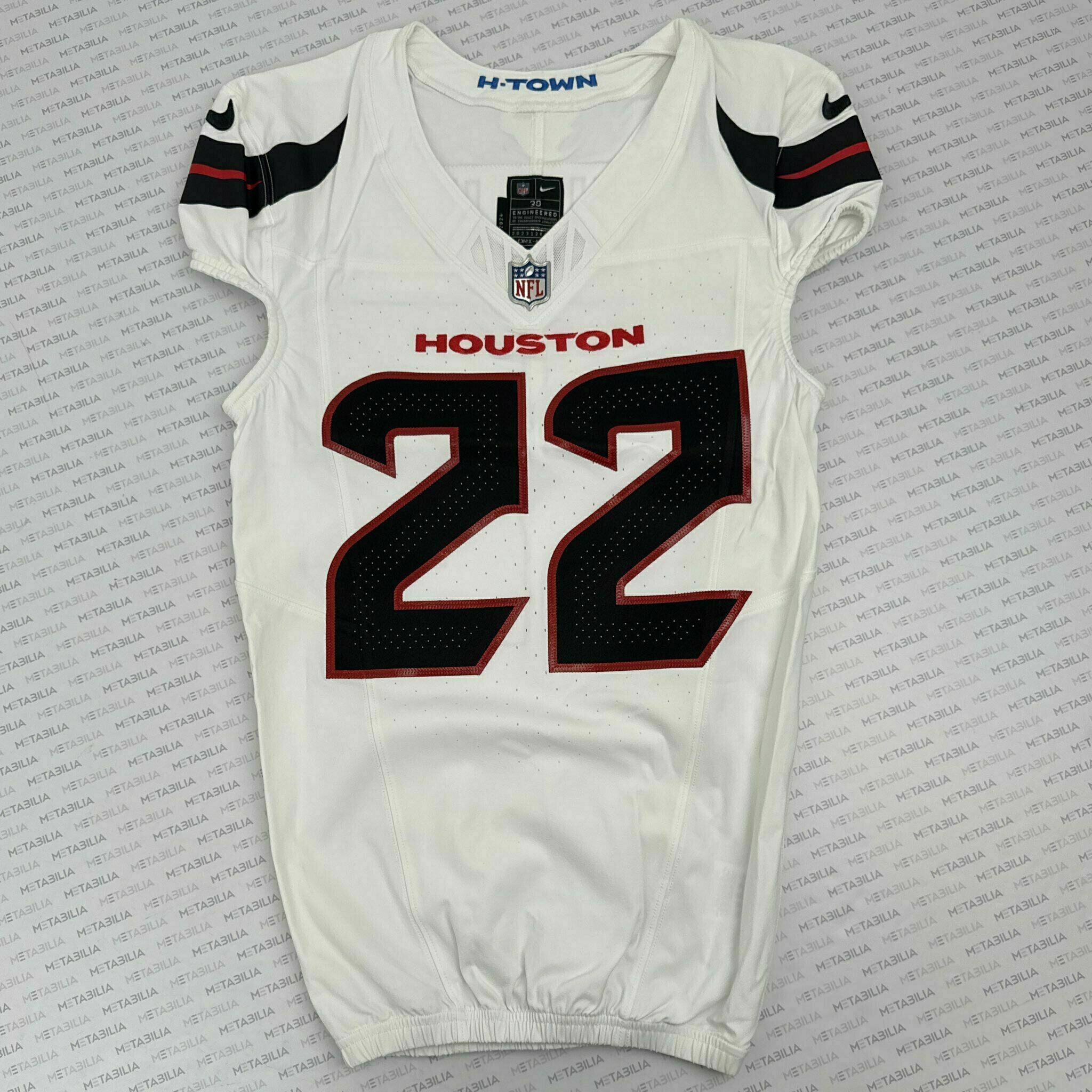 #22 Philllips Game-Issued White  Jersey