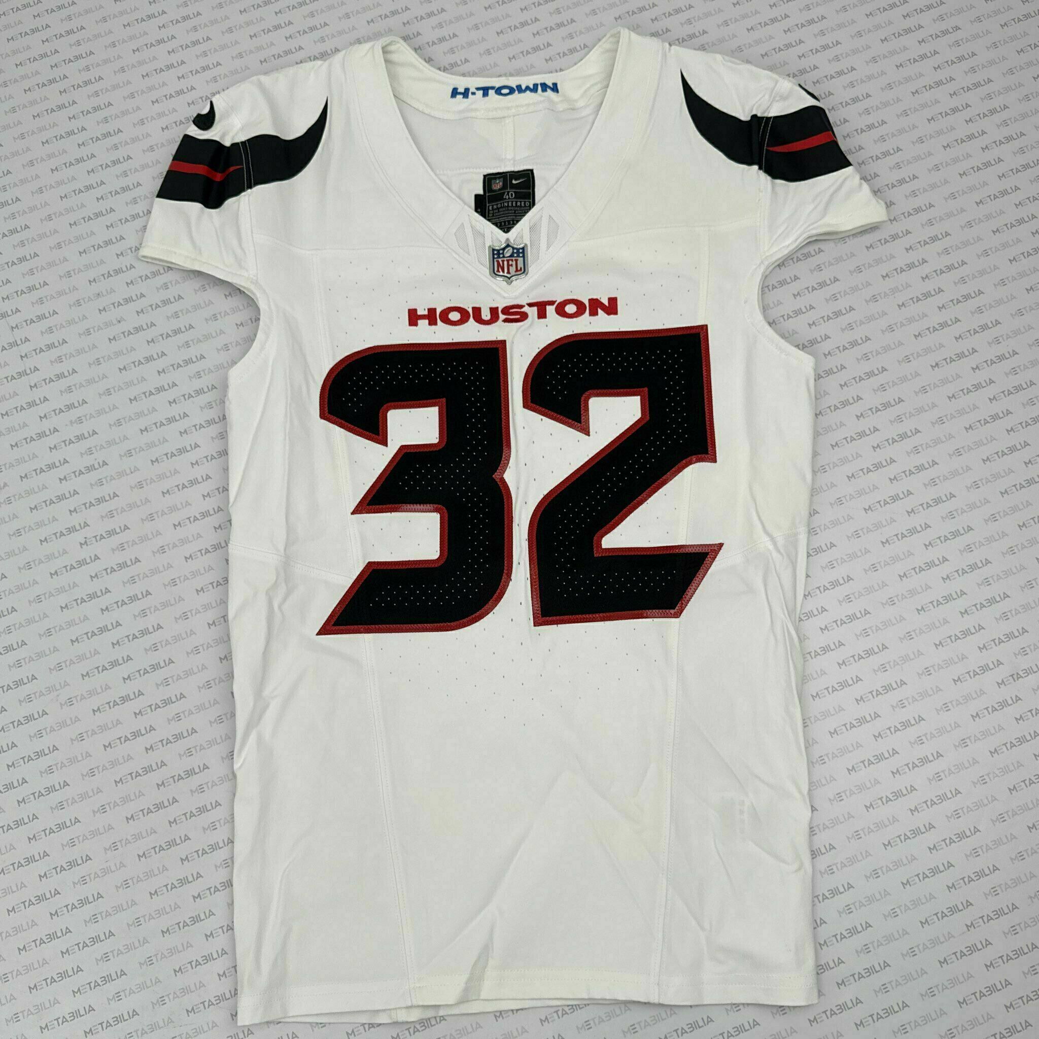 #32 Johnson Jr. Game-Issued White Jersey