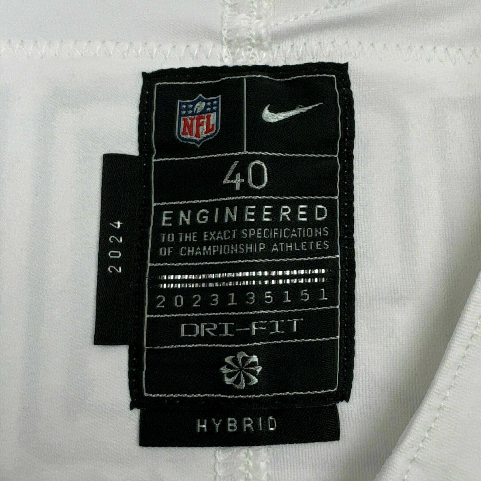 #32 Johnson Jr. Game-Issued White Jersey