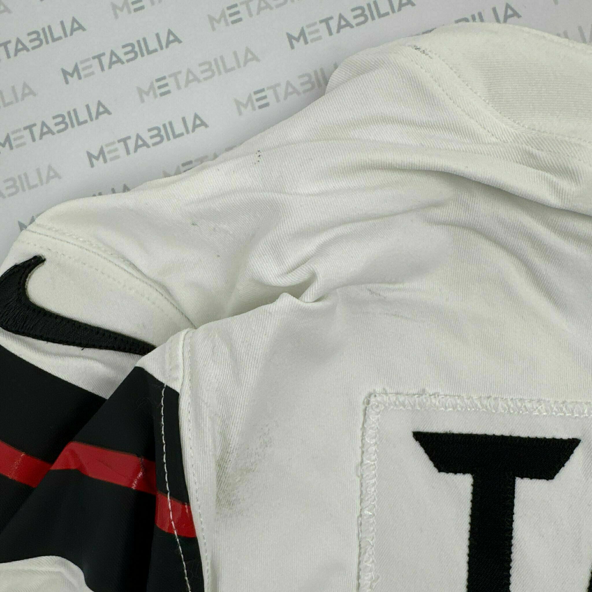 #38 Taylor Game-Issued White Jersey