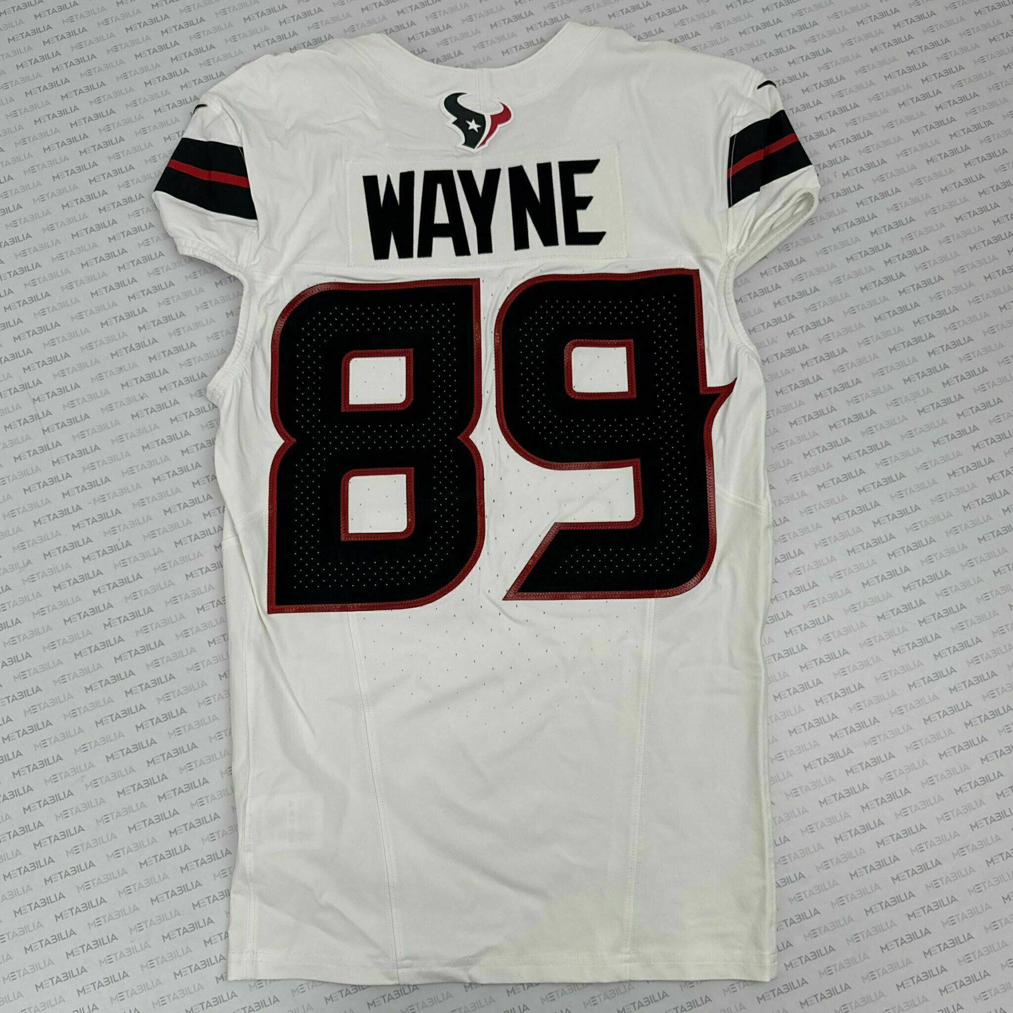 #89 Wayne Game-Issued White Jersey