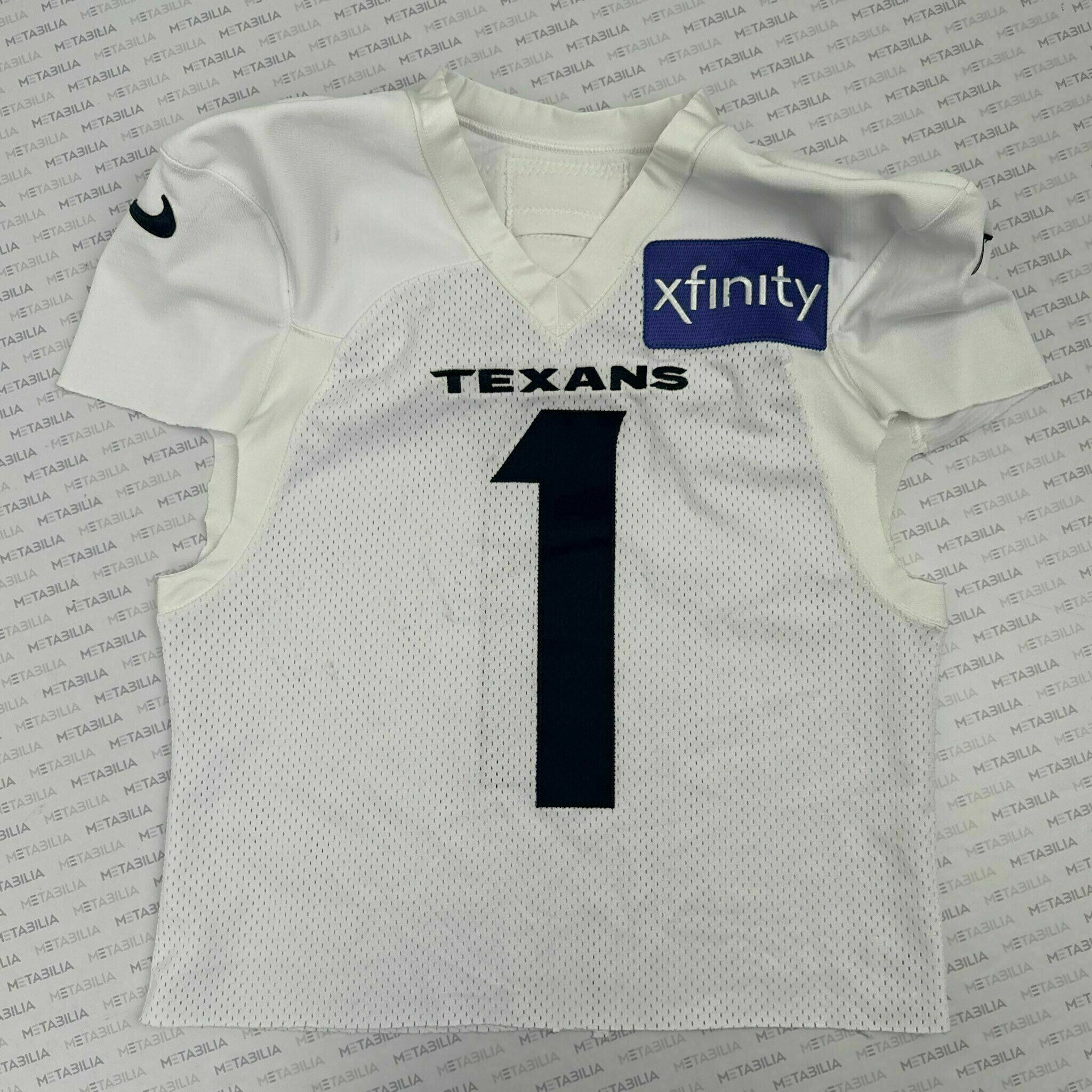 #1 Diggs Practice-Worn White Jersey