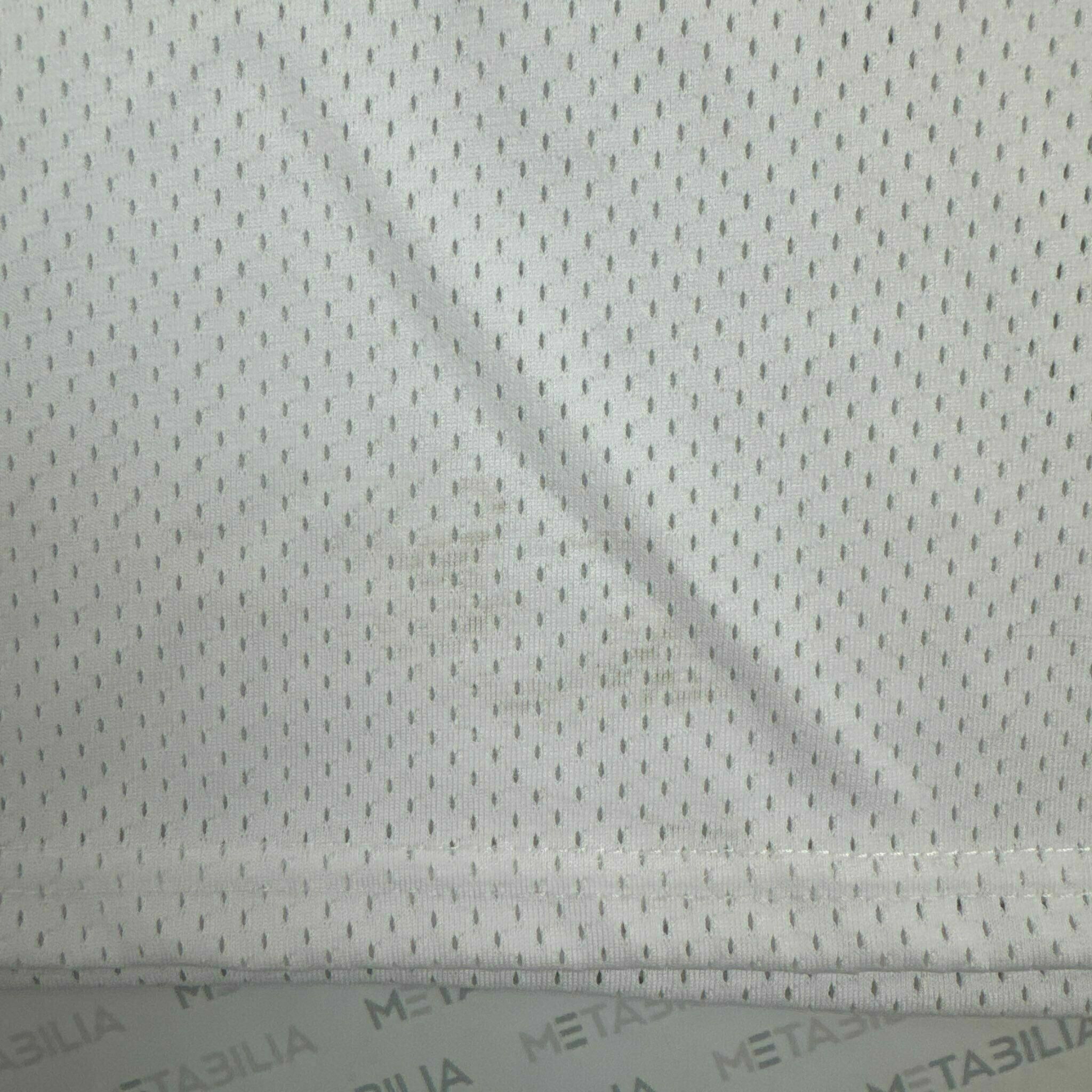 #2 Woods Practice-Worn White Jersey