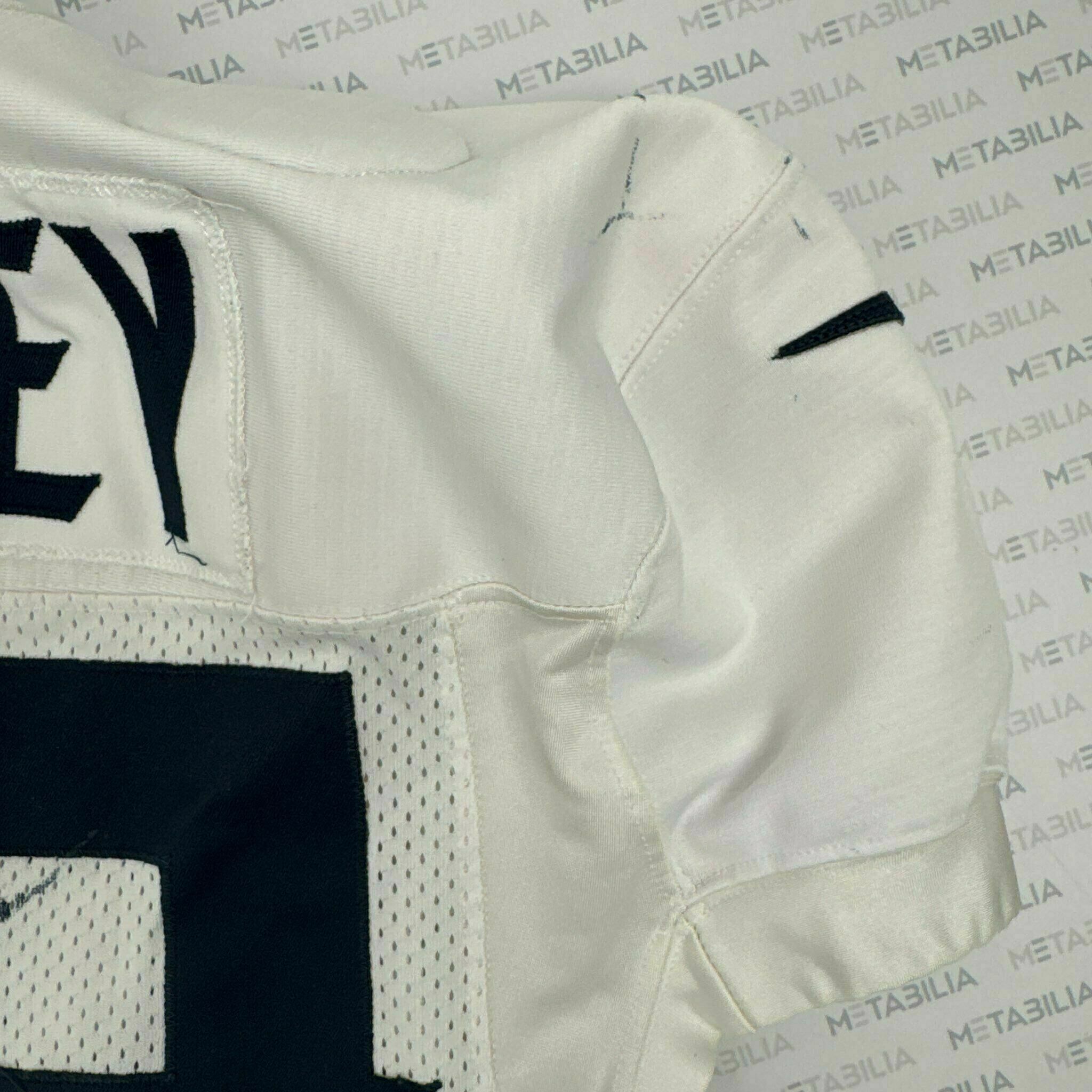 #49 Bradley Practice-Worn White  Jersey