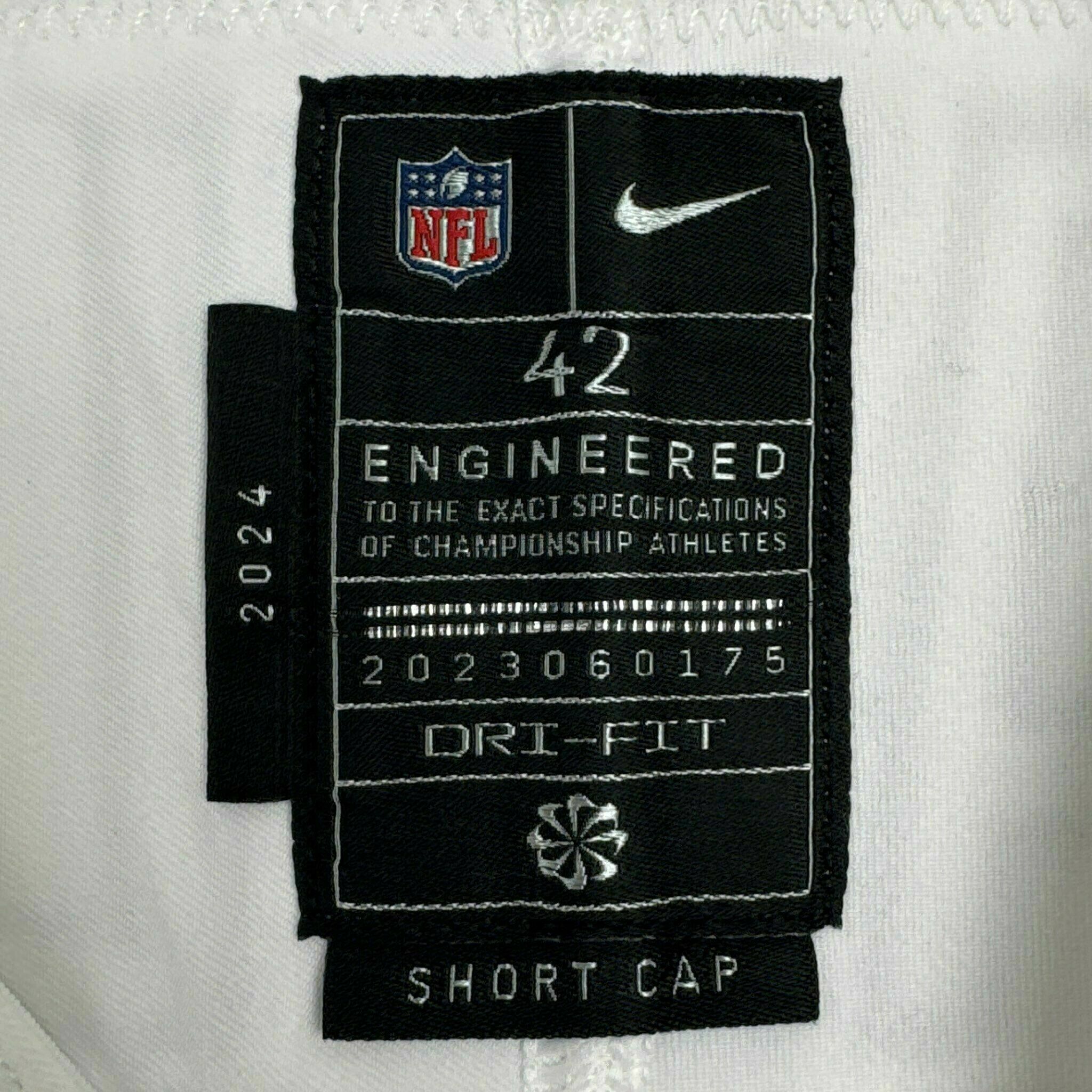 #49 Bradley Game-Issued White Jersey