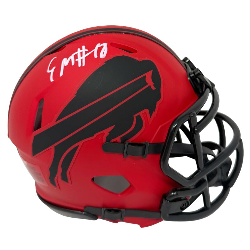 Elijah Moore Signed RAVE Speed Mini Helmet