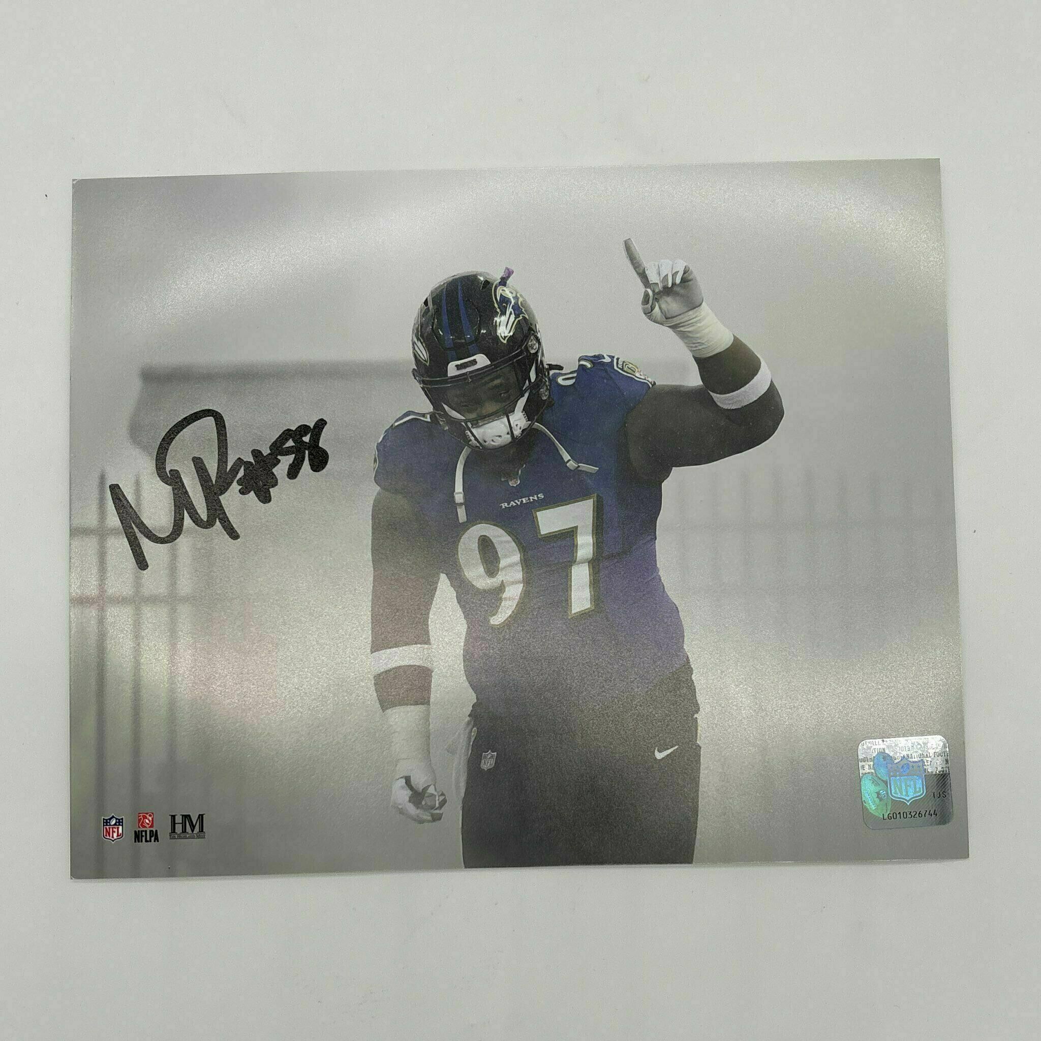 Michael Pierce Signed 8x10 Photo - Smoke