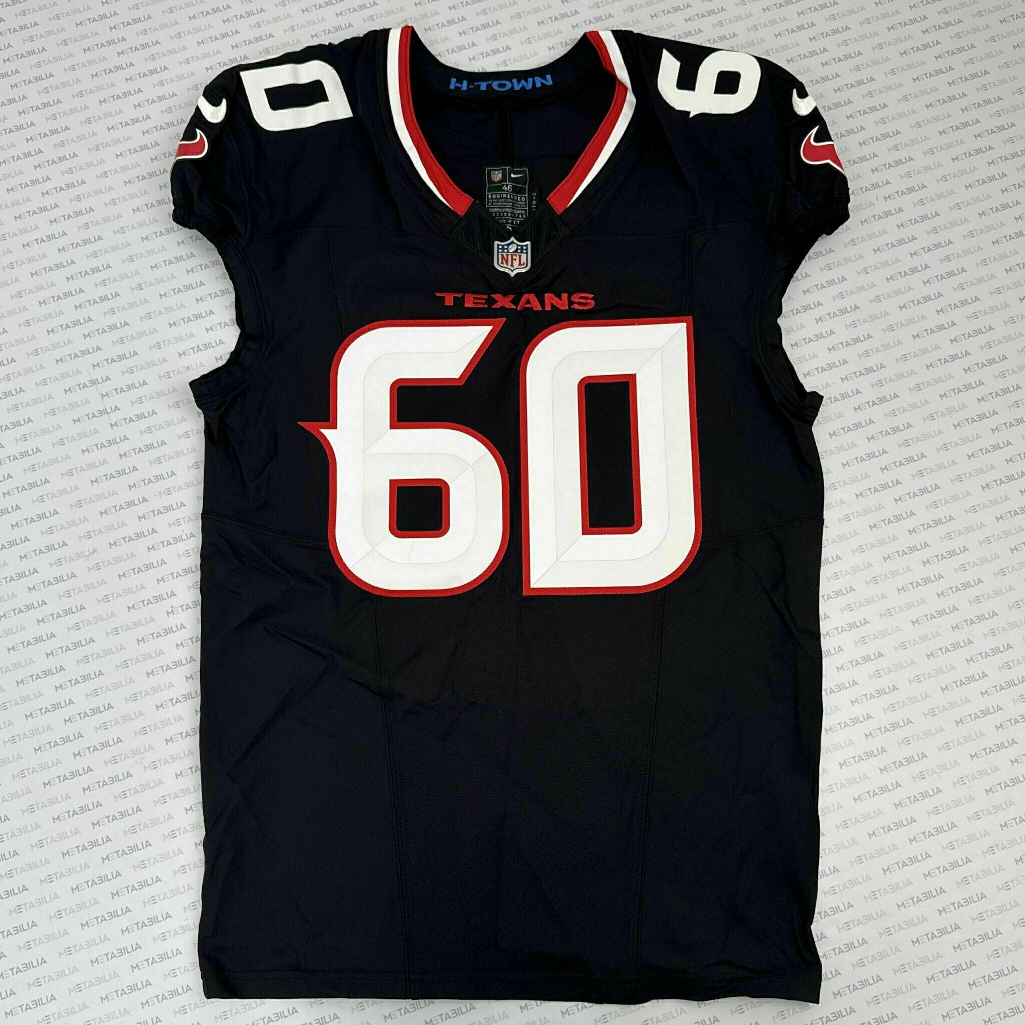 #60 Arlington Hambright Game-Issued Blue Jersey