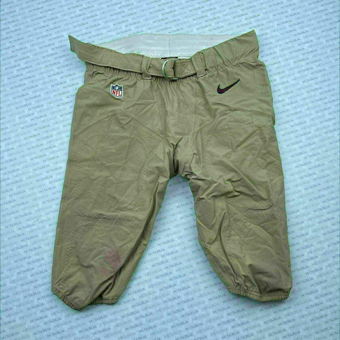 #69 Team-Issued Redskins Gold Pants