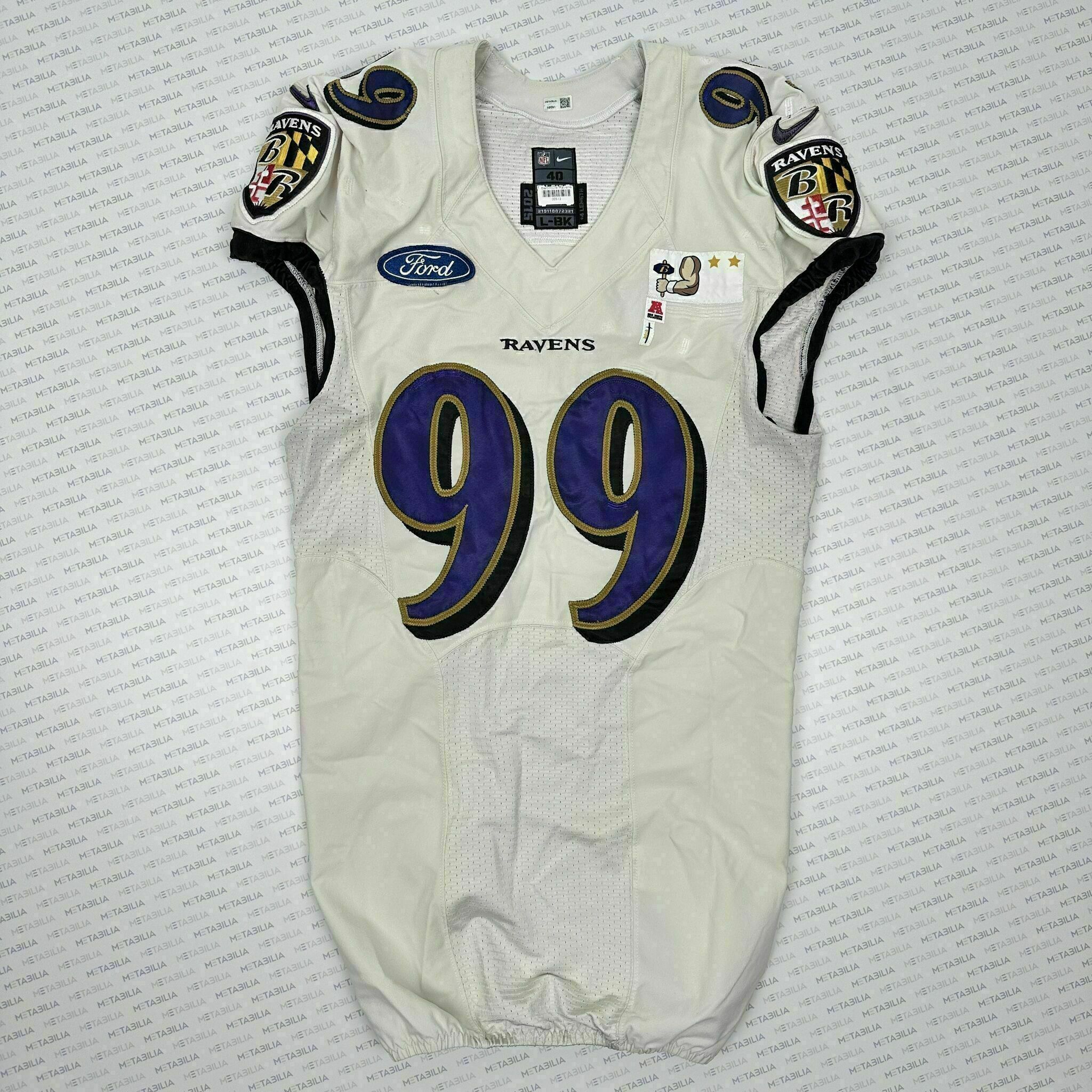 #99 Matthew Judon Team-Issued Player-Worn Jersey