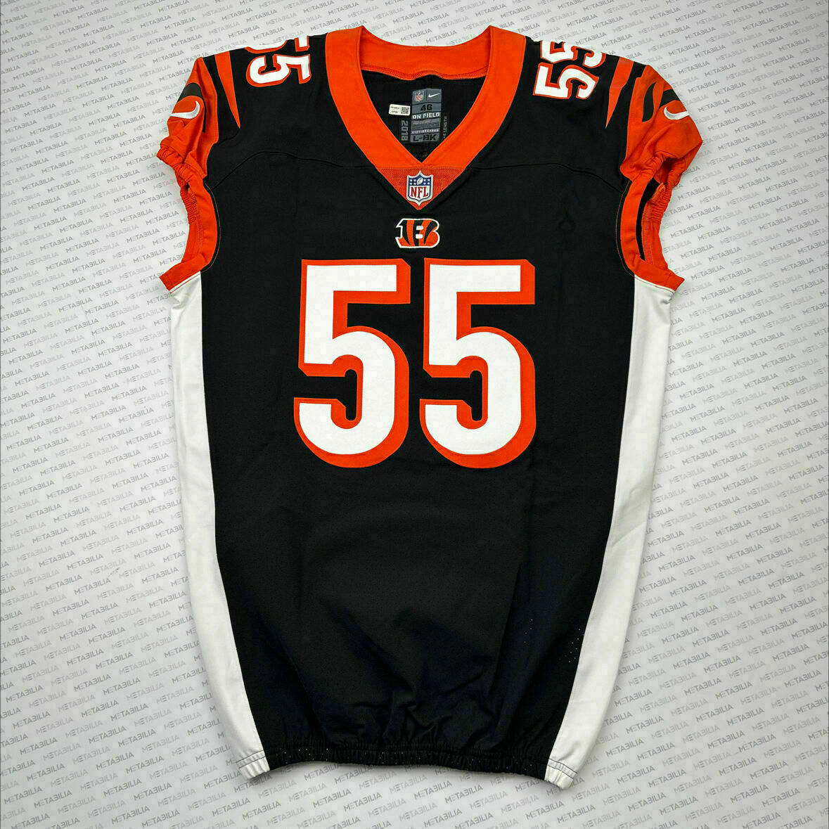 #55 Wilson Black Team Issued Jersey