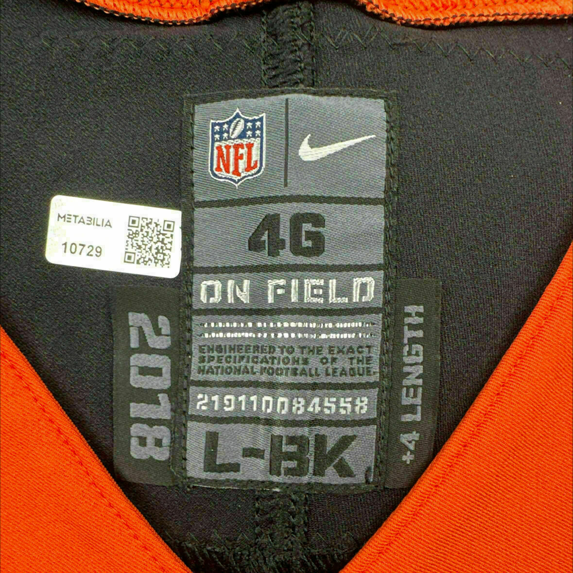 #55 Wilson Black Team Issued Jersey