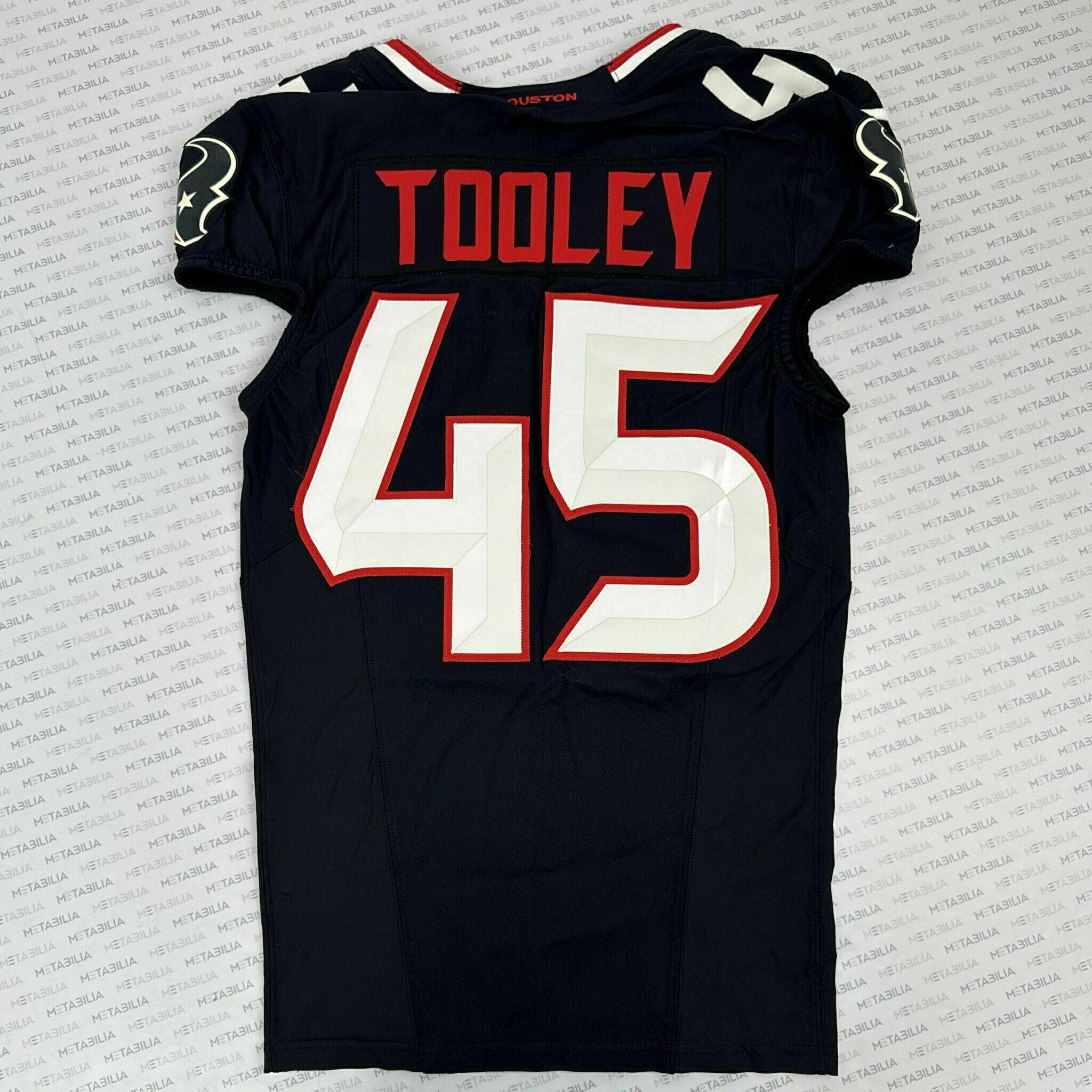 #45 Max Tooley Game-Issued Blue Jersey