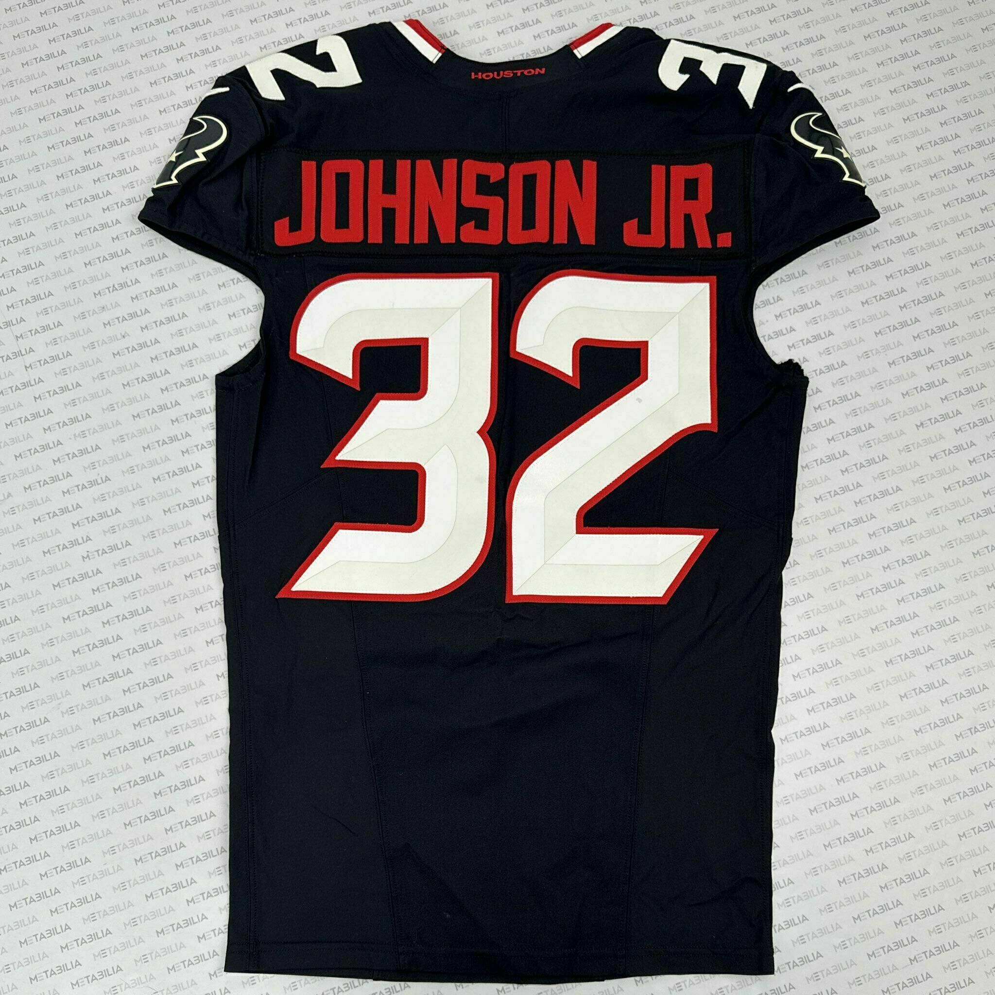 #32 Johnson Jr. Game-Issued Blue Jersey