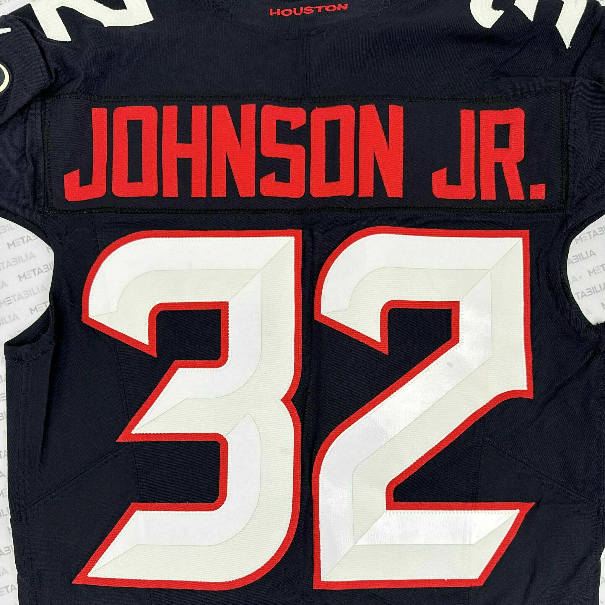 #32 Johnson Jr. Game-Issued Blue Jersey