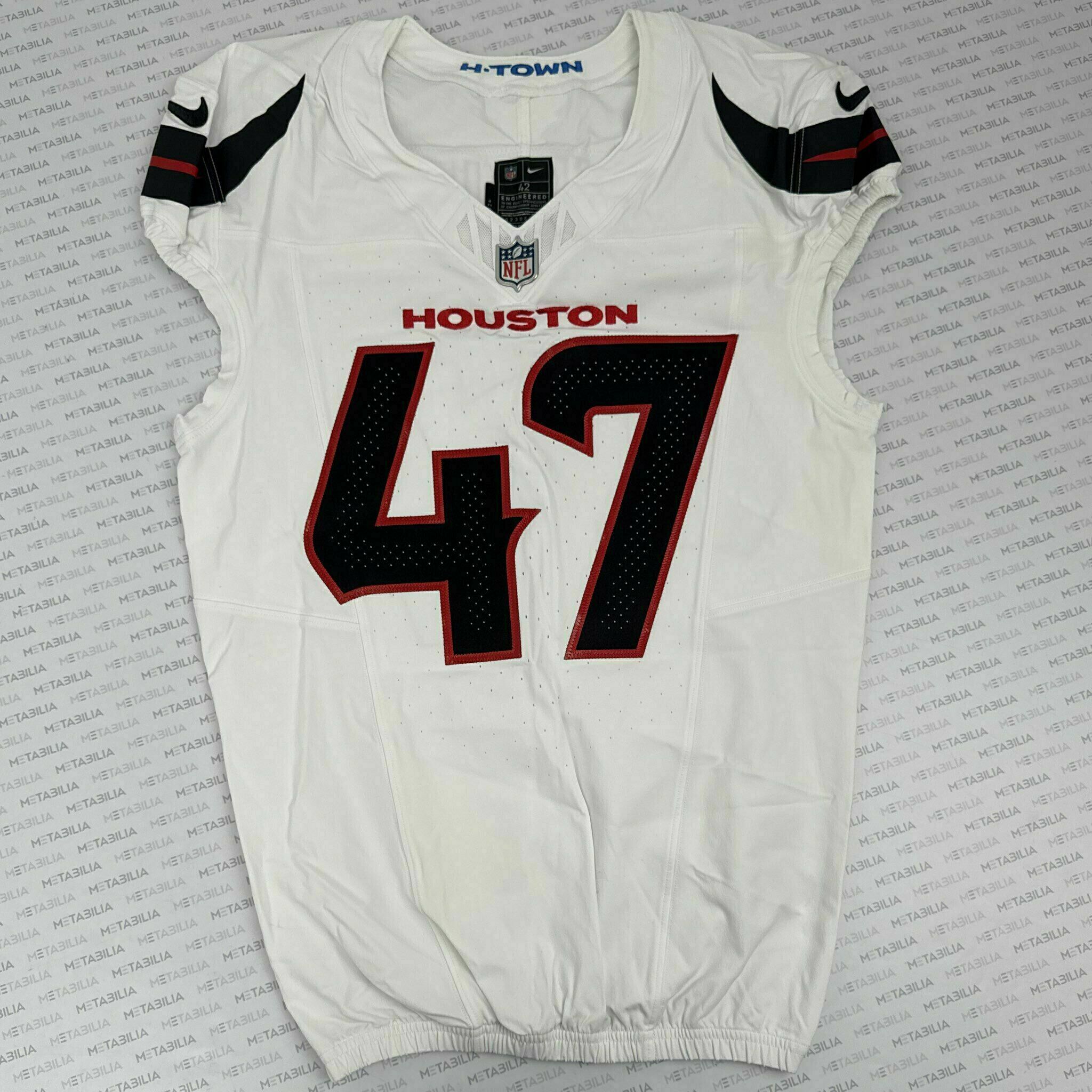 #47 Turner Game-Issued White Jersey