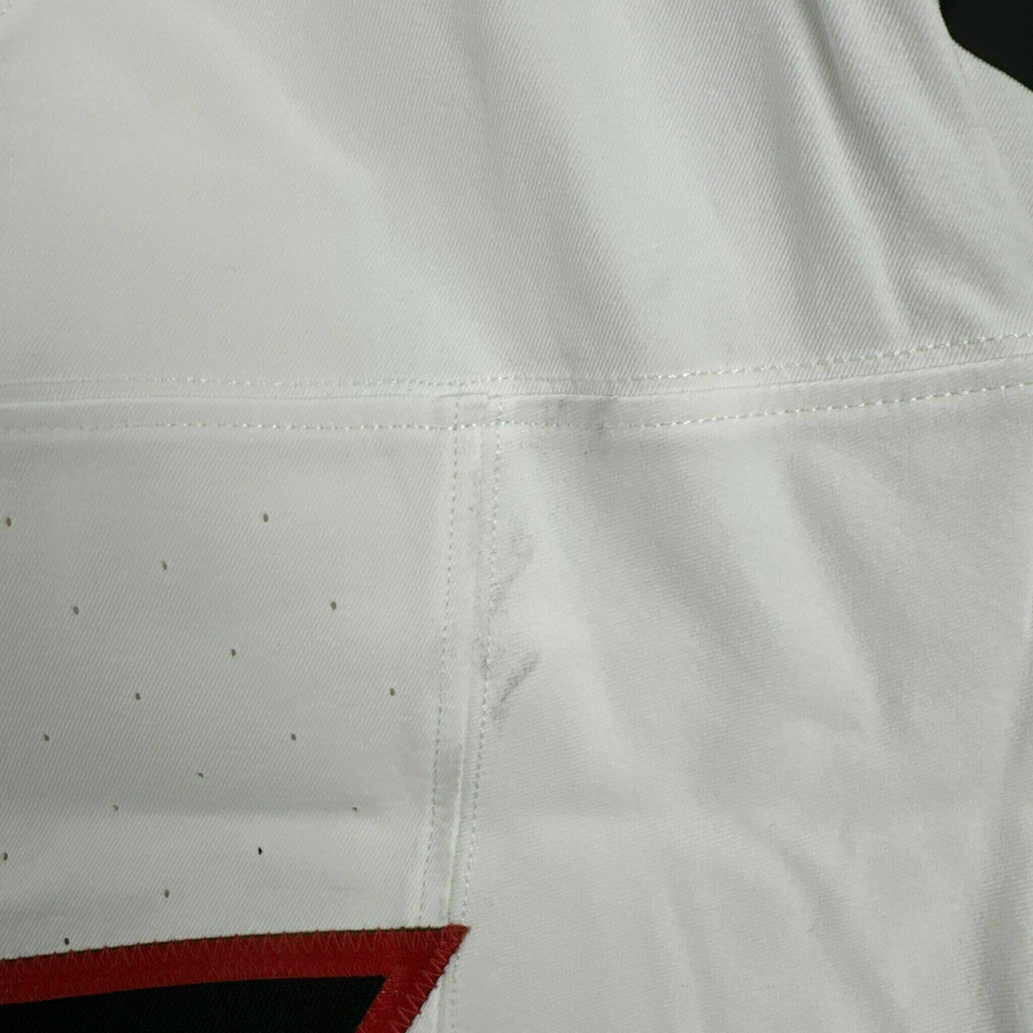 #75 David Sharpe Game-Issued White Jersey