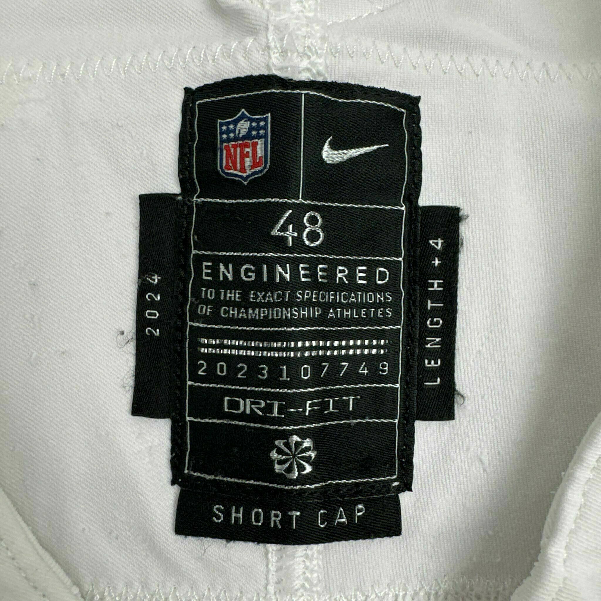 #62 Reed Game-Issued White Jersey