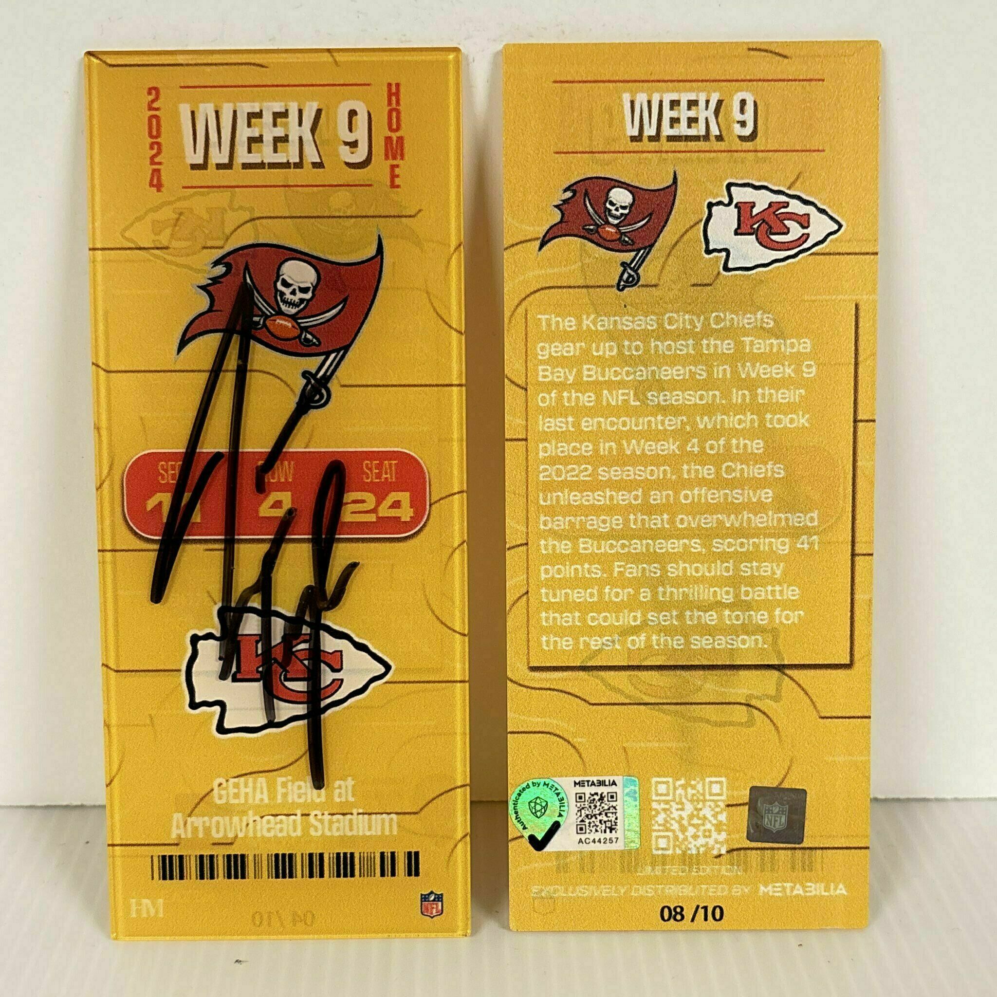 Jawaan Taylor Signed Week 9 Commemorative Ticket