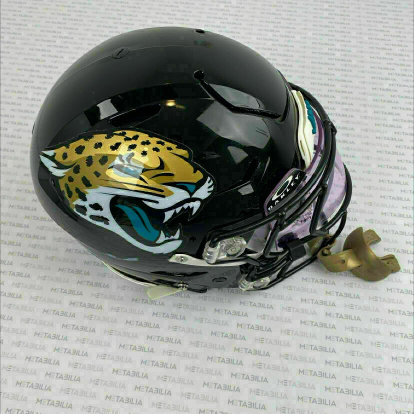 #1 Travis Etienne Season-Worn Helmet