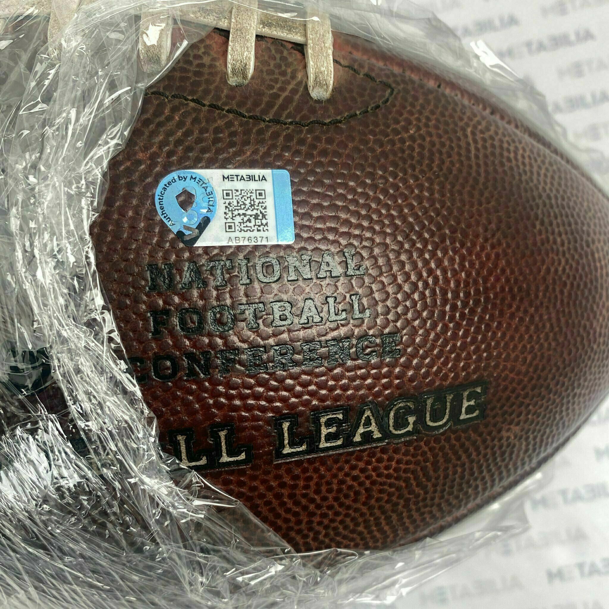 #1 Travis Etienne Jr. signed Game-Used Ball #376 vs Chiefs