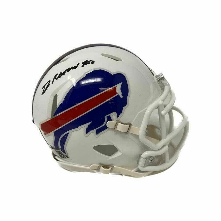 Greg Rousseau Signed Buffalo Bills 2021 Speed Mini Helmet