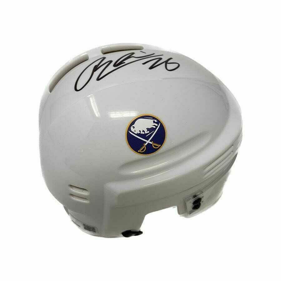Rasmus Dahlin Signed Buffalo Sabres White Mini Helmet