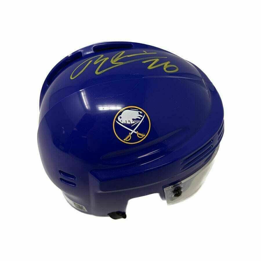 Rasmus Dahlin Signed Buffalo Sabres Blue Mini Helmet