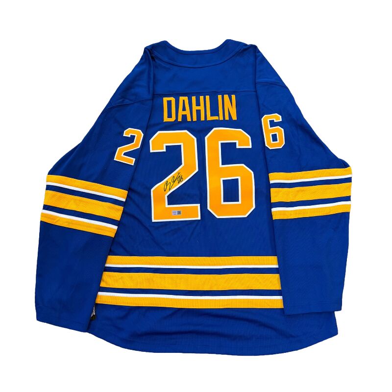 Rasmus Dahlin Signed Buffalo Sabres Authentic Blue Jersey