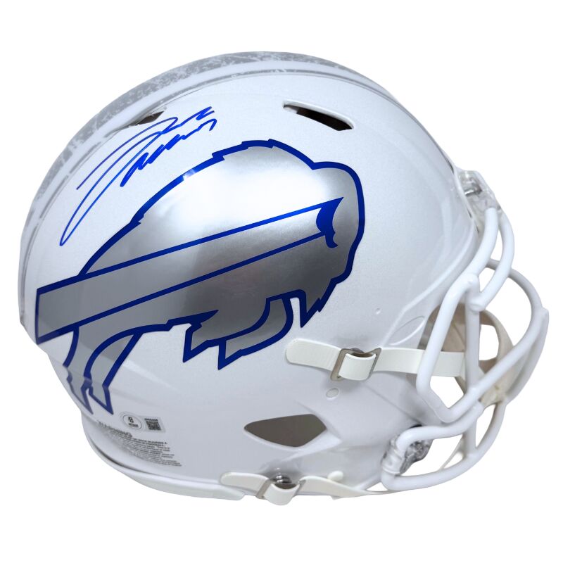 Josh Allen Signed Full Size Rivalries Speed Authentic Helmet