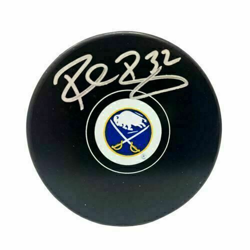 Rob Ray Signed Buffalo Sabres Small Logo Hockey Puck