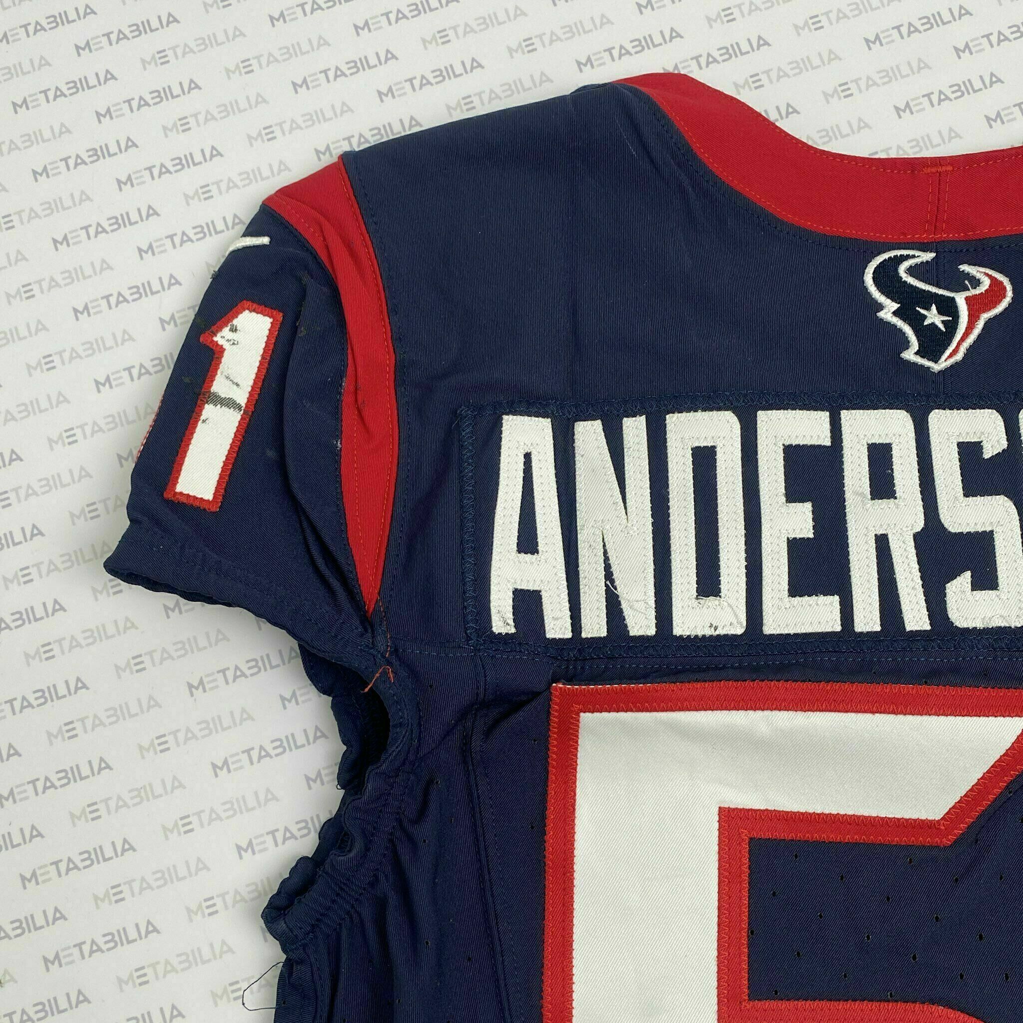 #51 Anderson Jr. Rookie Season Game-Worn Jersey