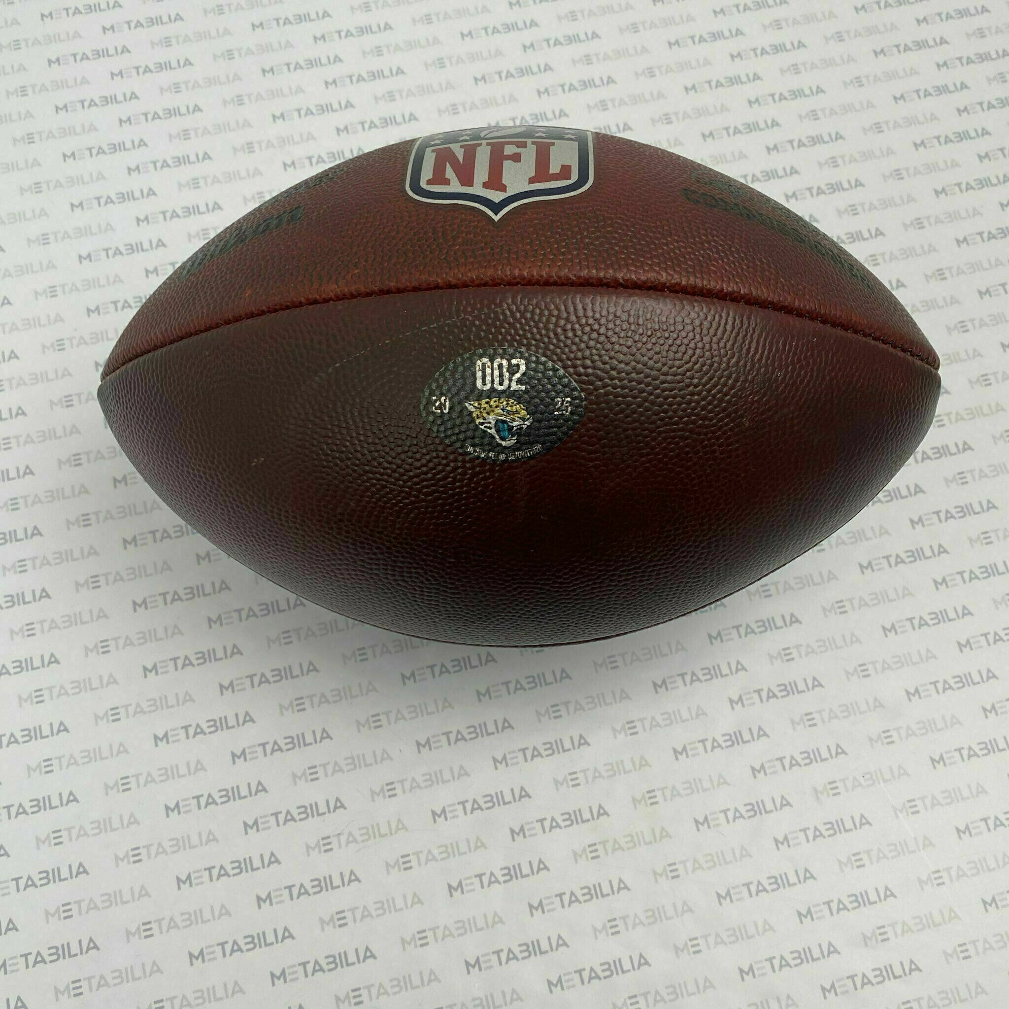 Jaguars Season-Used Ball #002