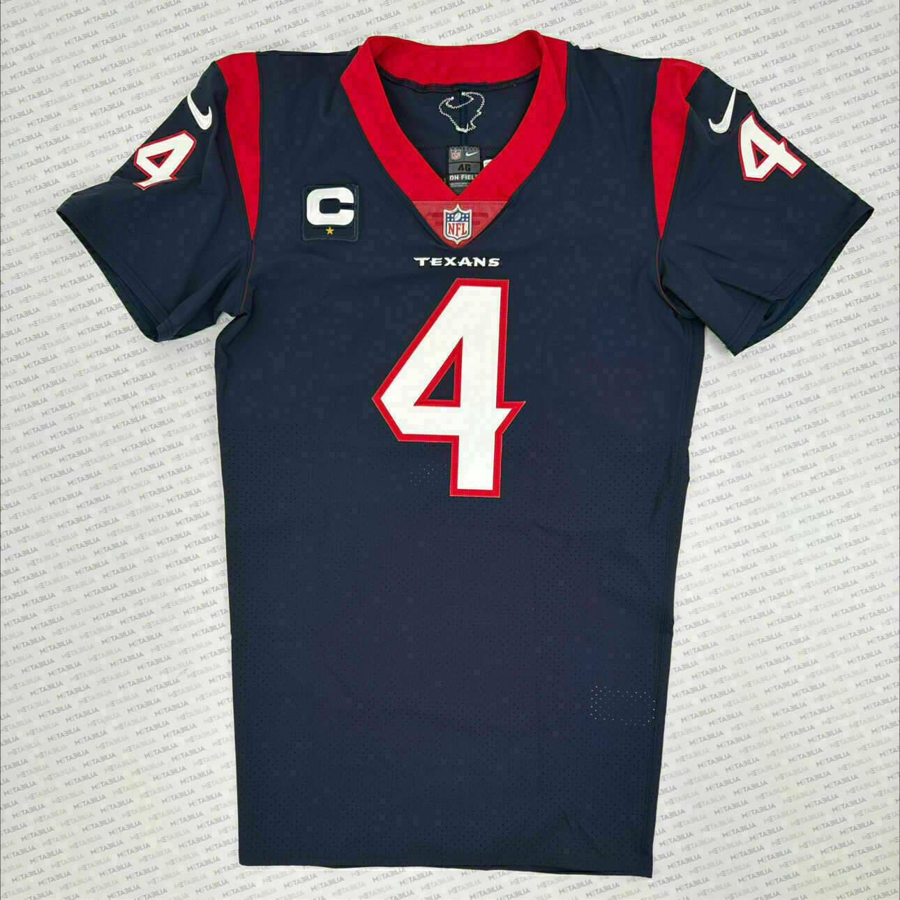 #4 Watson Navy Blue Team-Issued Jersey