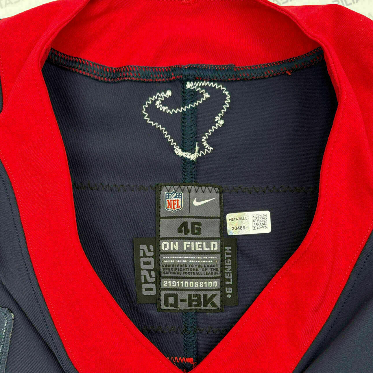 #4 Watson Navy Blue Team-Issued Jersey