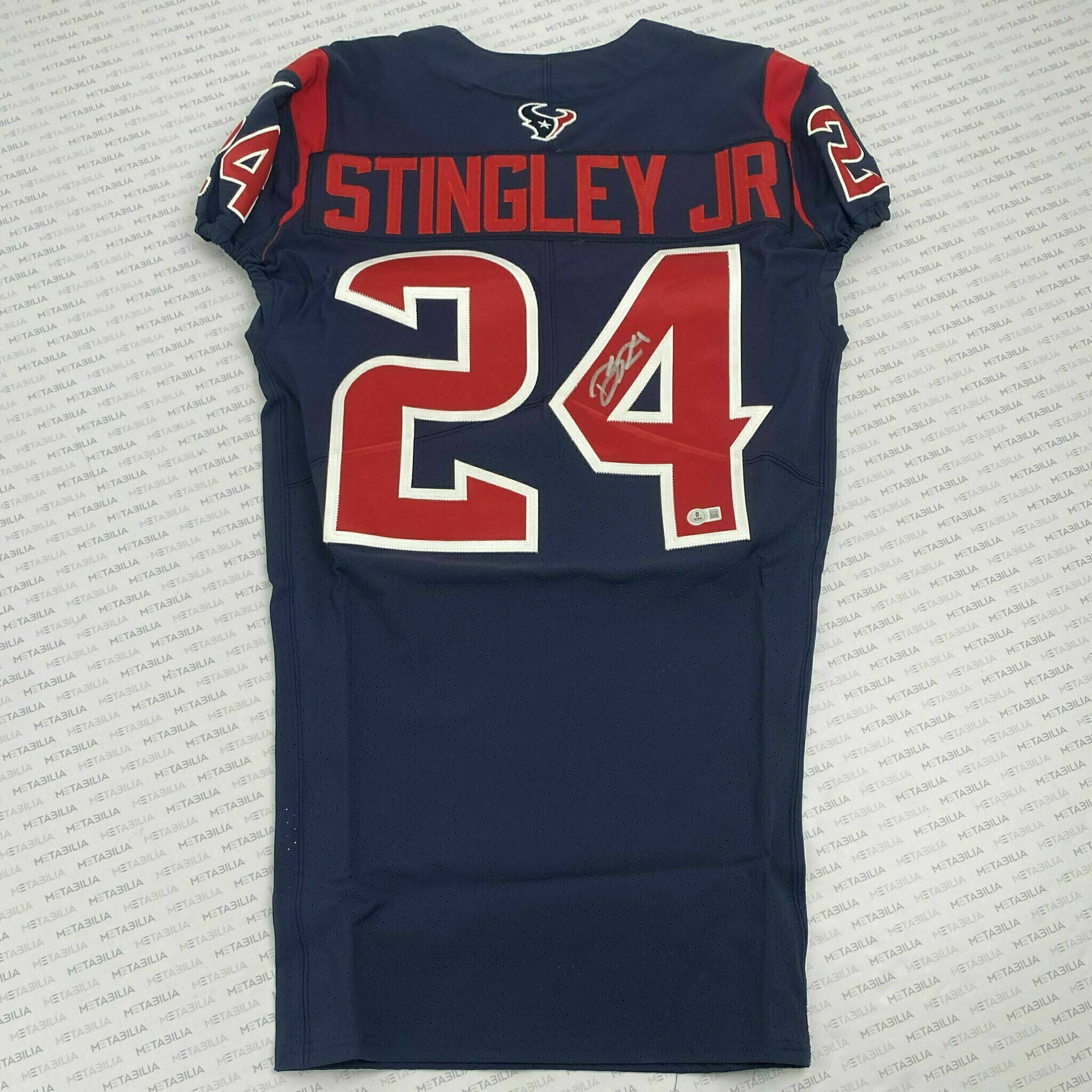 #24 Derek Stingley Jr Signed Team-Issued Color Rush Jersey