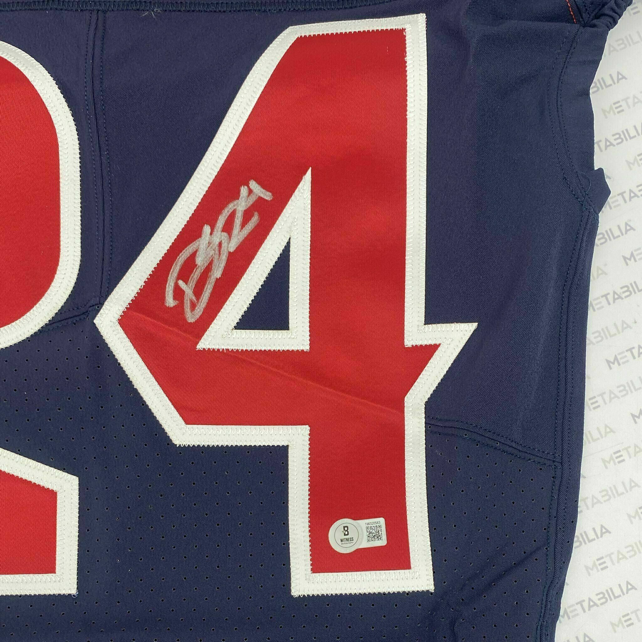 #24 Derek Stingley Jr Signed Team-Issued Color Rush Jersey