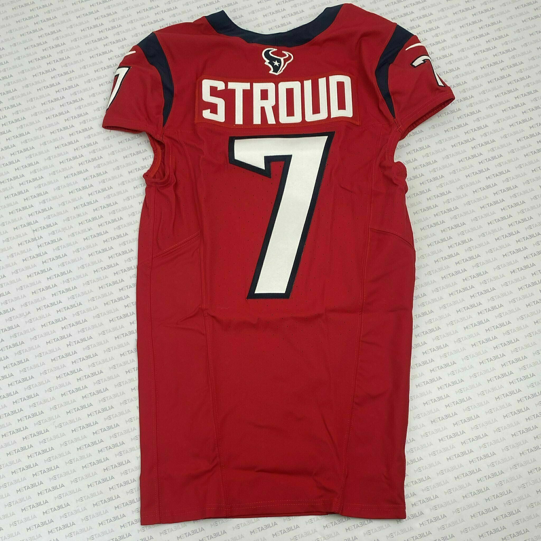 #7 CJ Stroud Team-Issued Red Jersey
