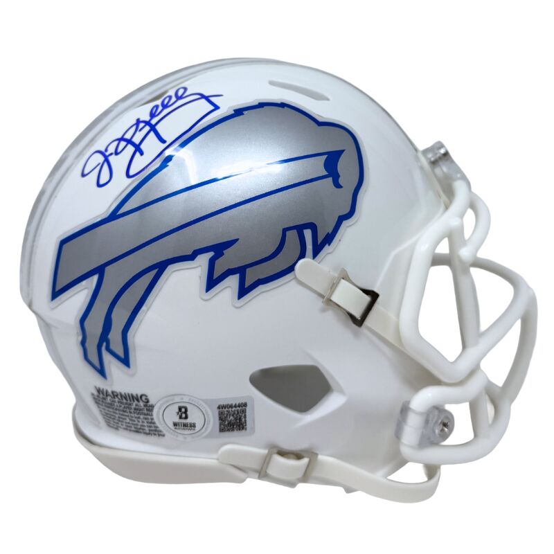 Jim Kelly Signed Rivalries Speed Mini Helmet