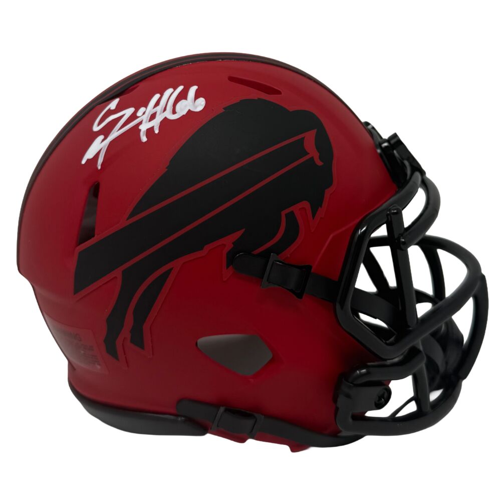 Connor McGovern Signed RAVE Speed Mini Helmet