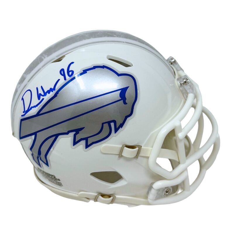 Deone Walker Signed Rivalries Speed Mini Helmet