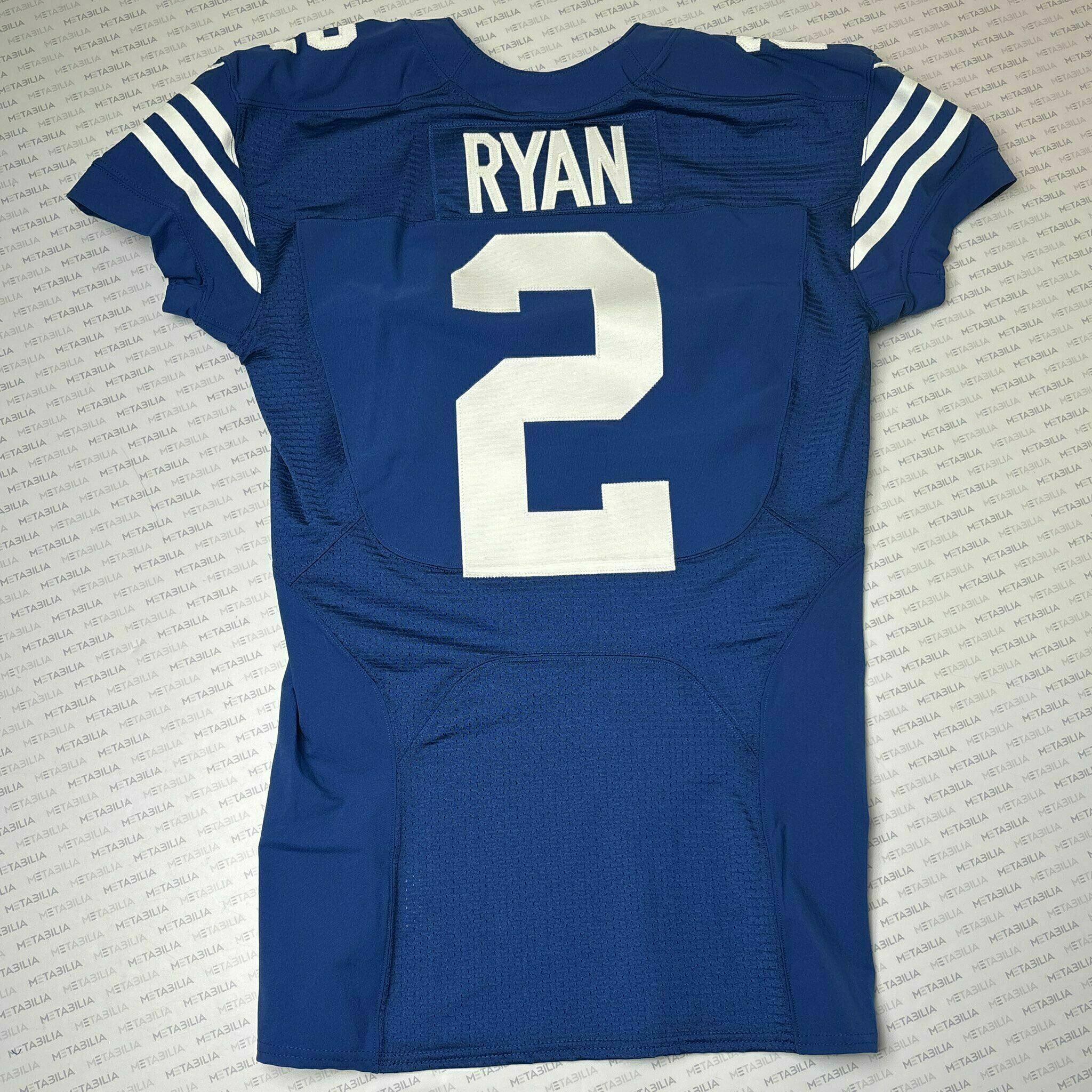 #2 Matt Ryan Team-Issued Blue Jersey