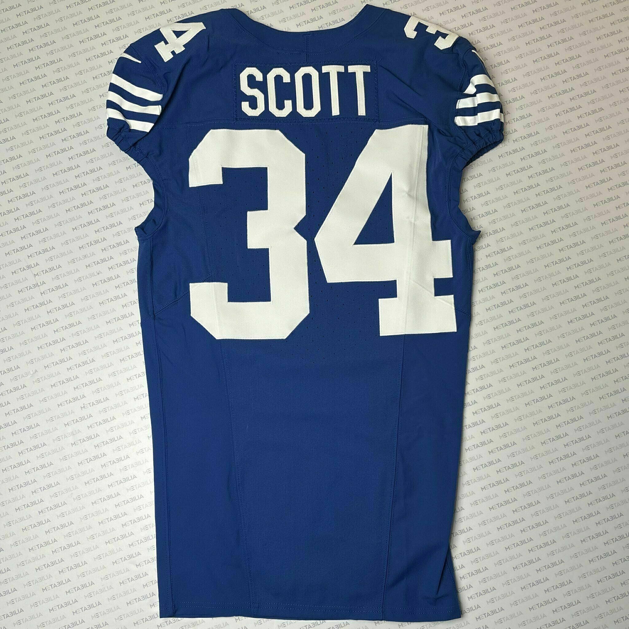 #34 Scott Team-Issued Blue Jersey