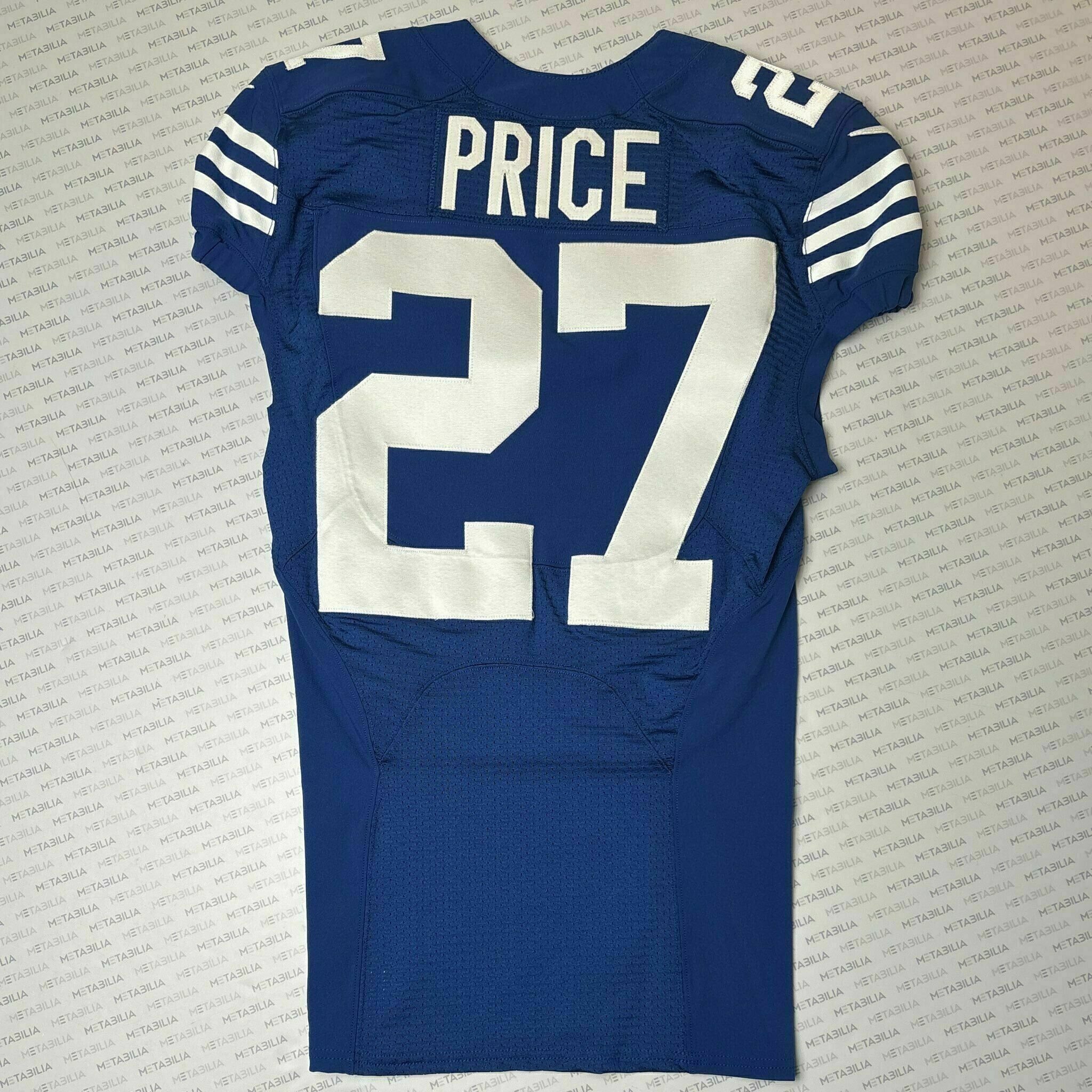 #27 D'Vonte Price Team-Issued Blue Jersey