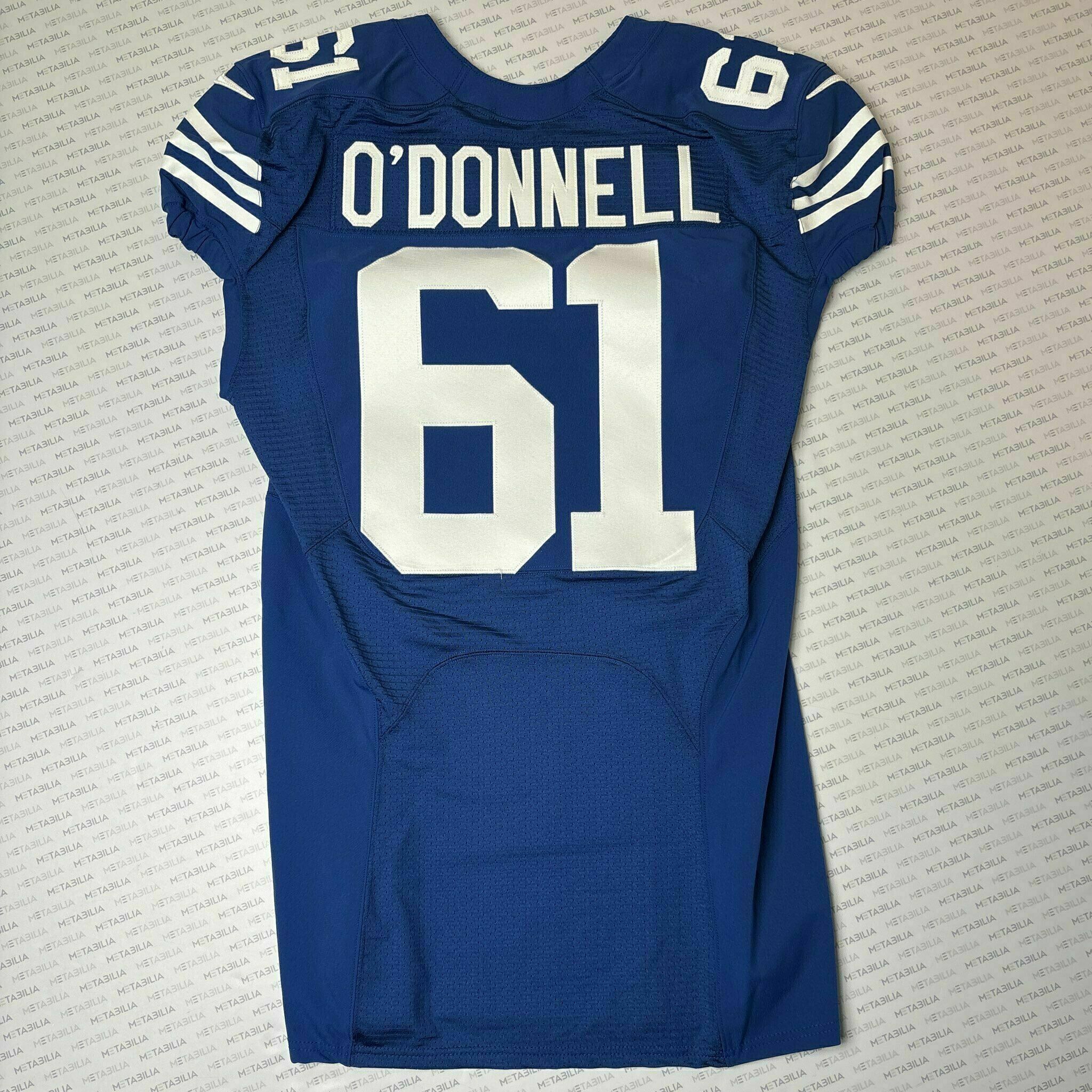 #61 Carter O'Donnell Team-Issued Blue Jersey