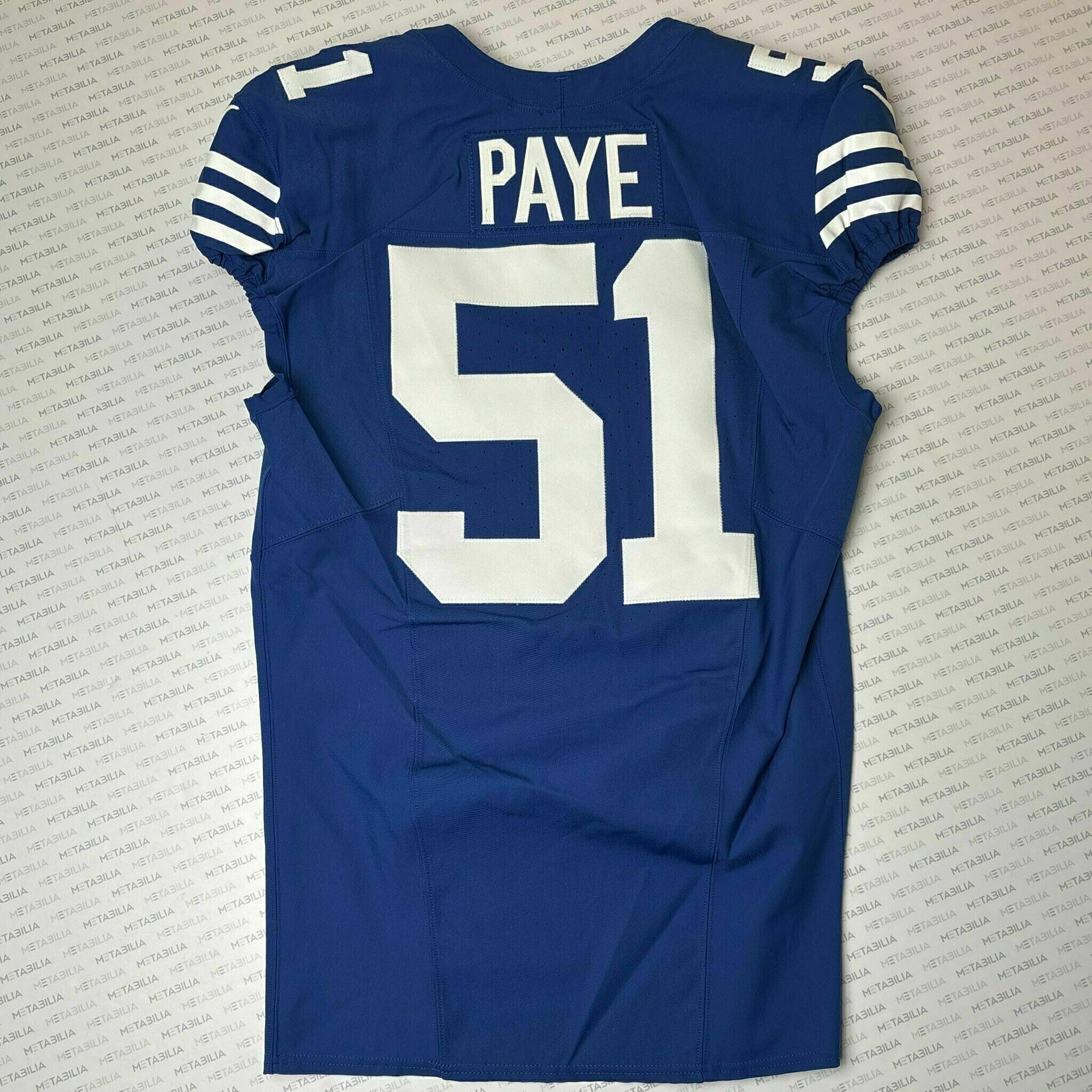 #51 Kwity Paye Team-Issued Blue Jersey