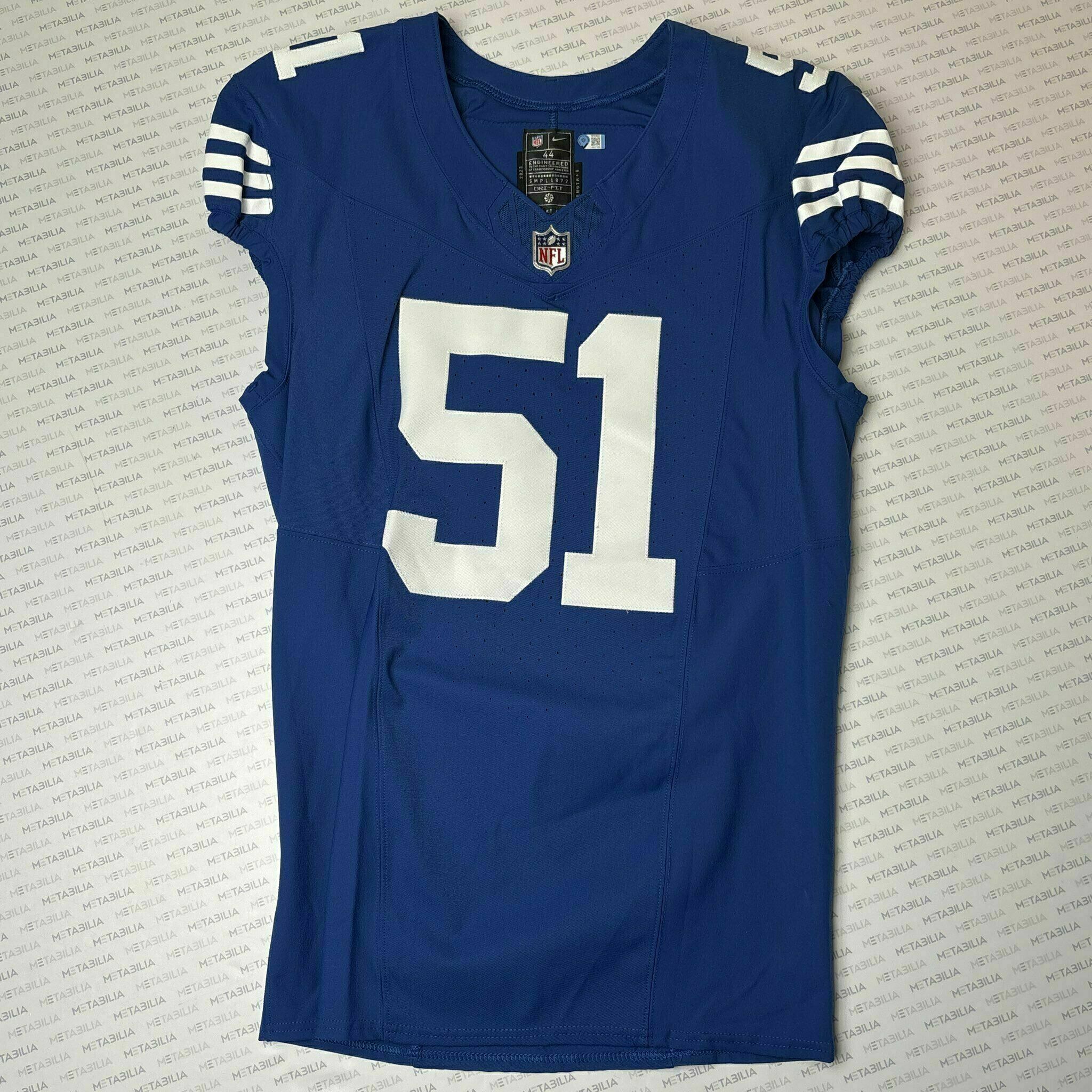 #51 Kwity Paye Team-Issued Blue Jersey