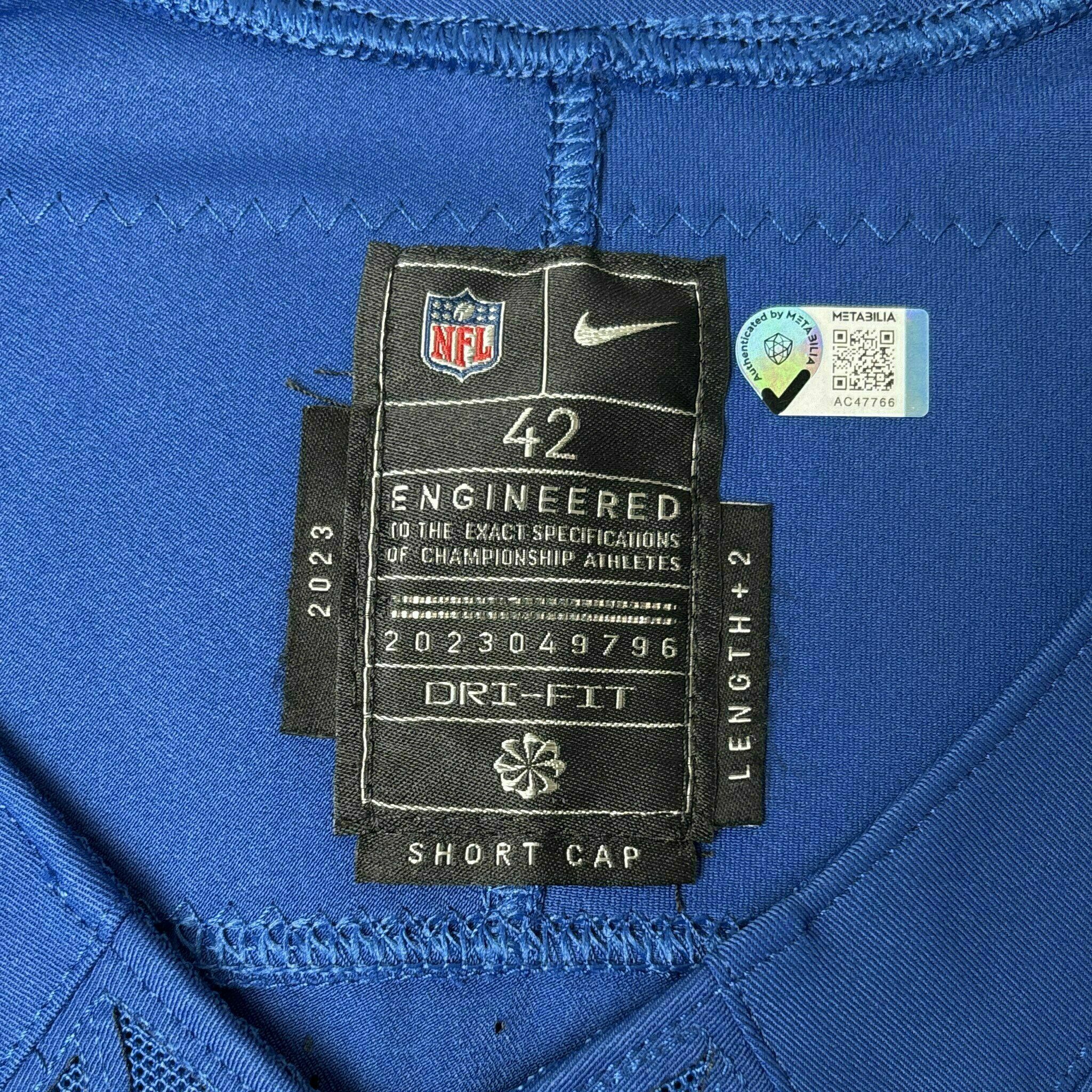 #92 Jacob Martin Team-Issued Blue Jersey