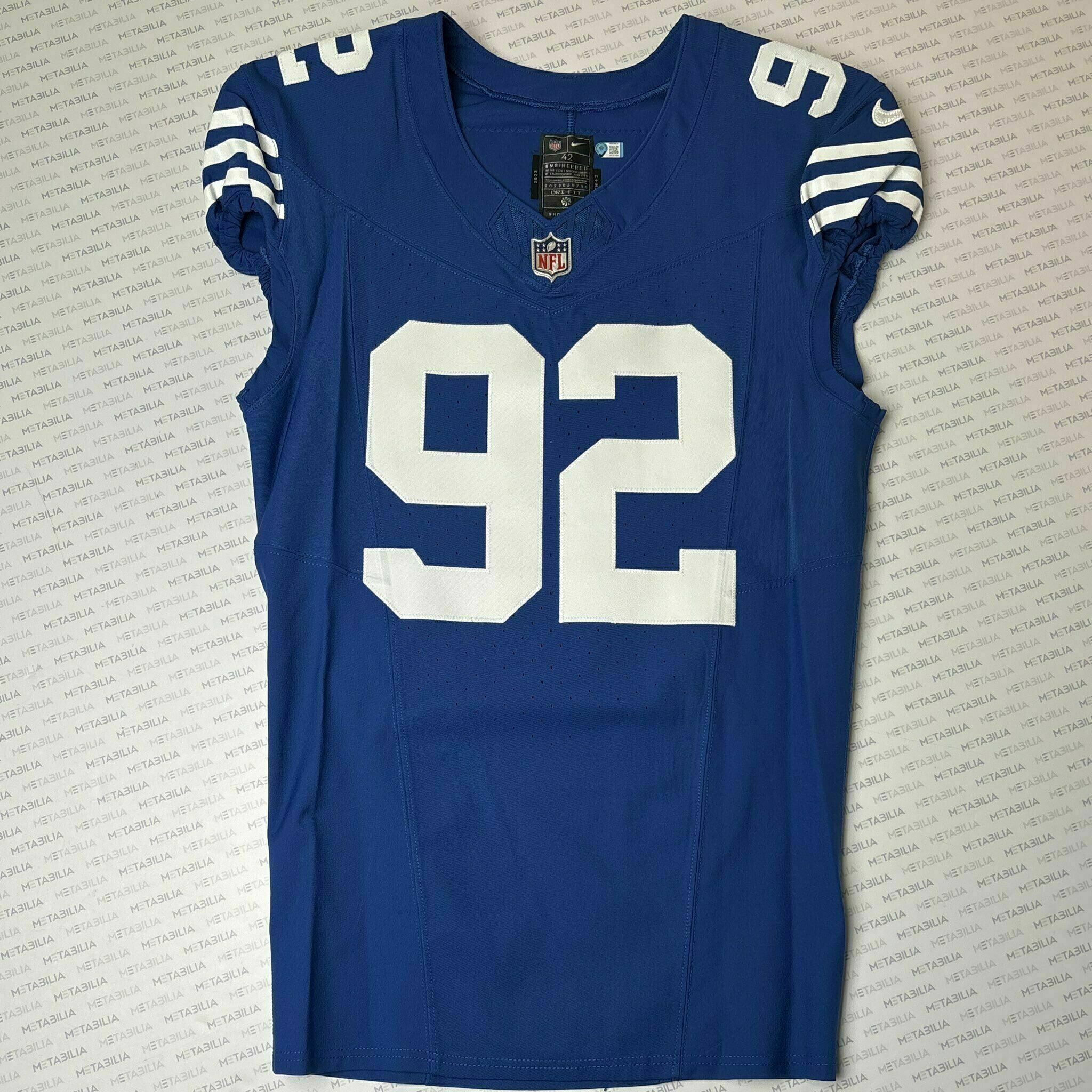 #92 Jacob Martin Team-Issued Blue Jersey