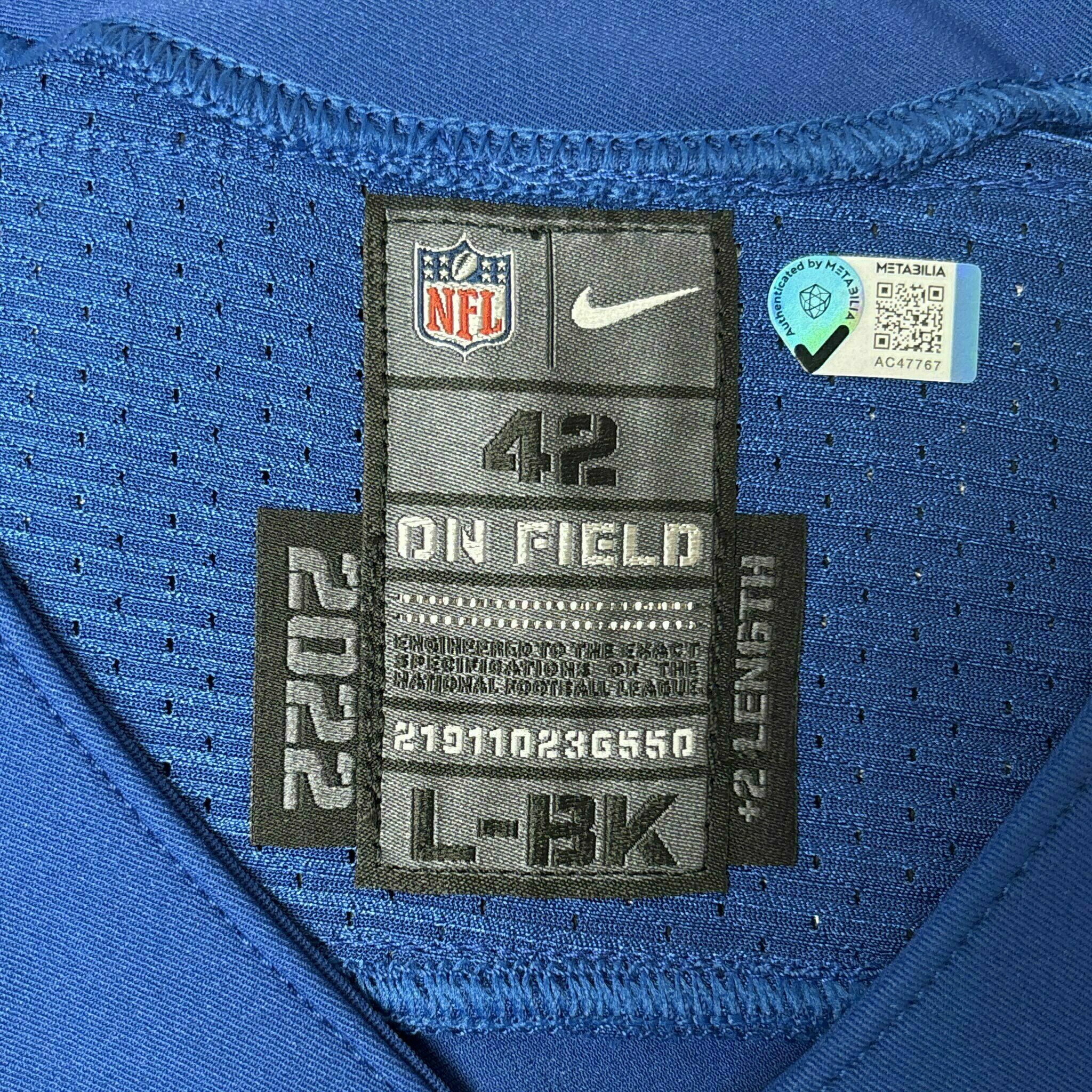 #92 Jacob Martin Team-Issued Blue Jersey